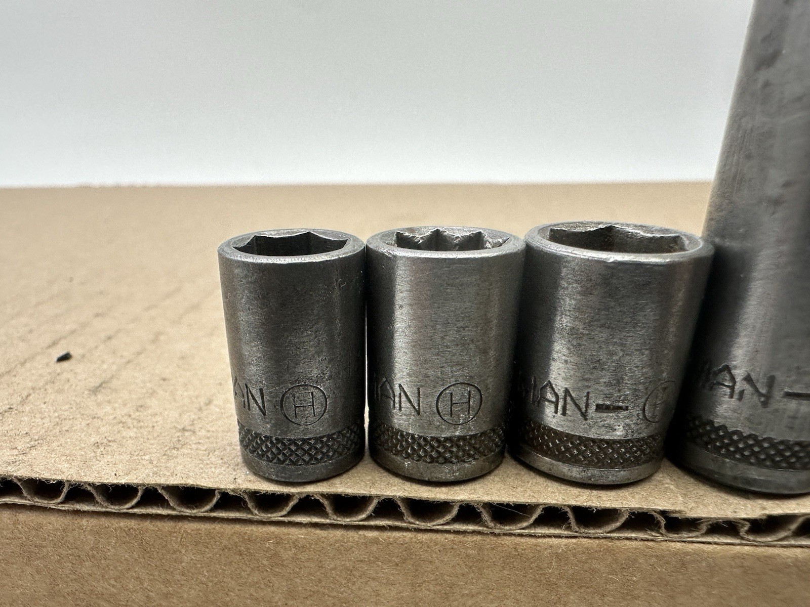 Craftsman Circle H Socket Set Lot 1/4” And 3/8” Drive 6/8/12pt Mix Made In USA
