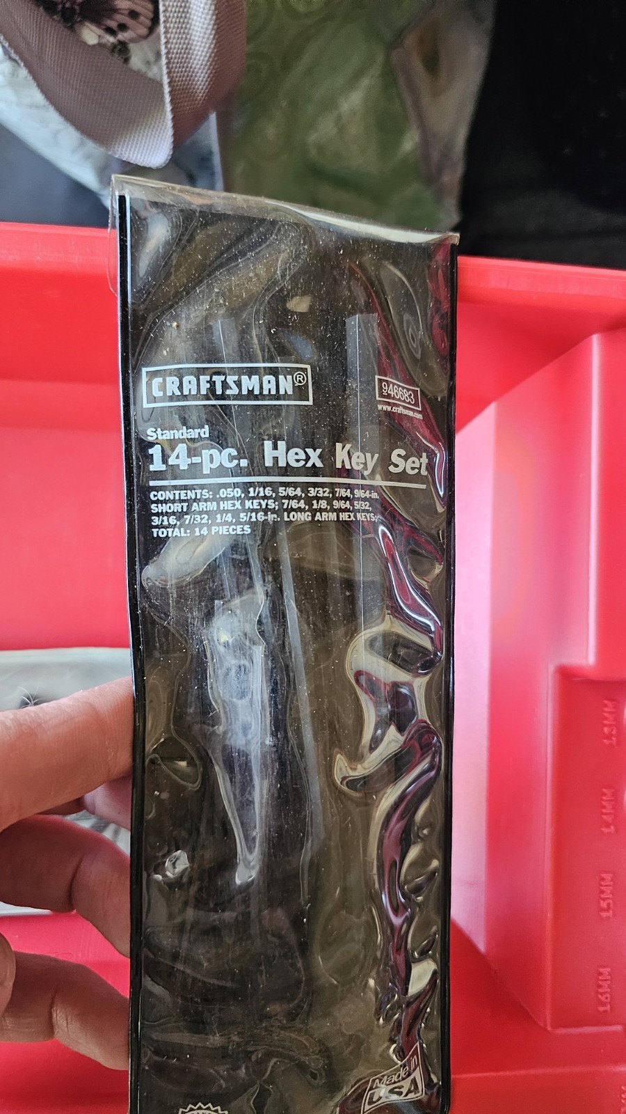 MINT Sears Craftsman USA Nos 190pc 3 Drawer Mechanics Tool Set 33190 Socket Wren