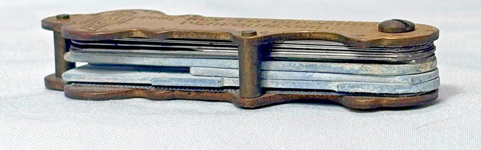 Vtg Chevrolet Kent Moore Co Feeler Gauge The Key to Chevrolet Performance