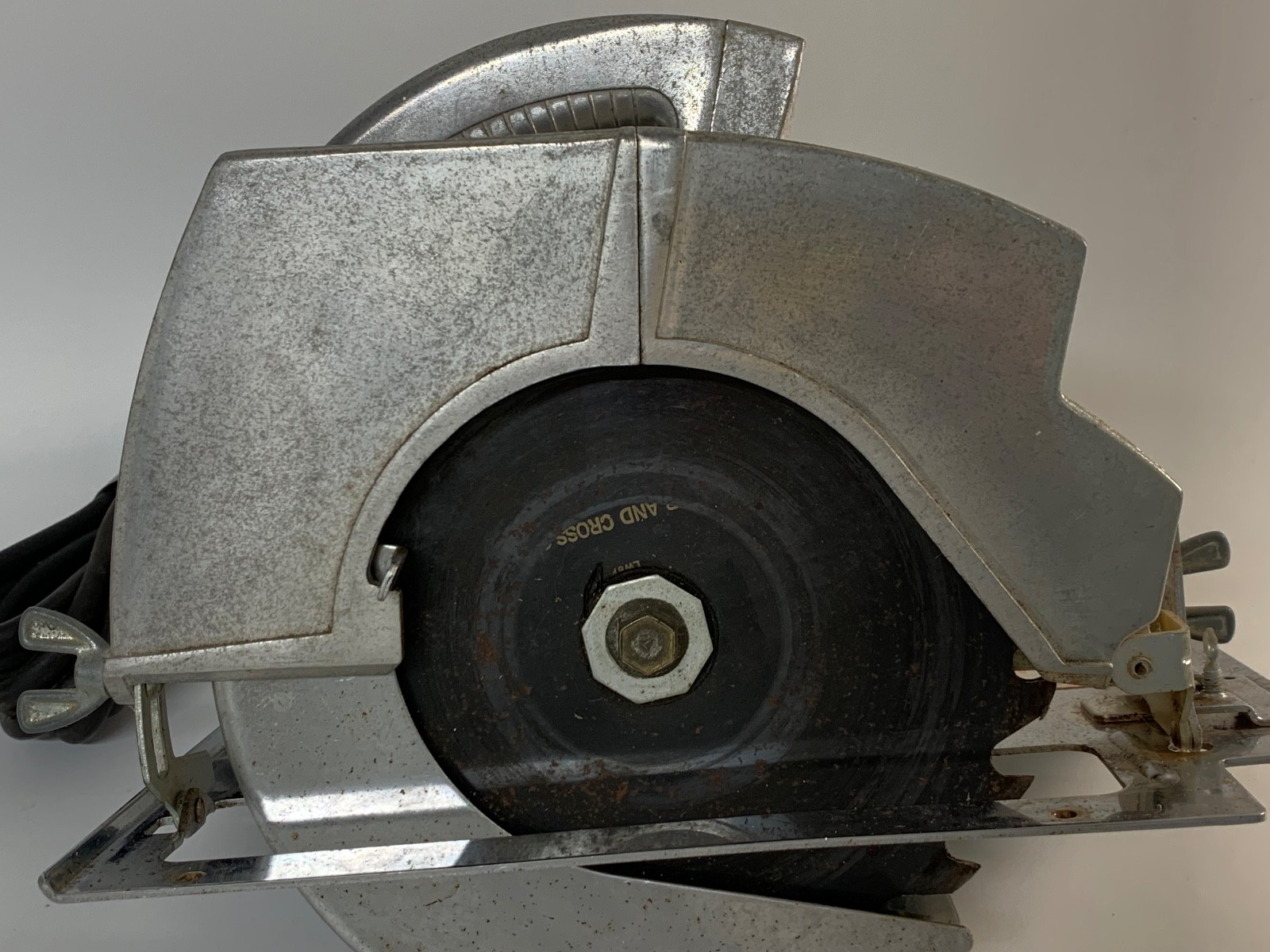 Vintage Power House 7” Circular Saw Tool #73128, 5000RPM, 115V