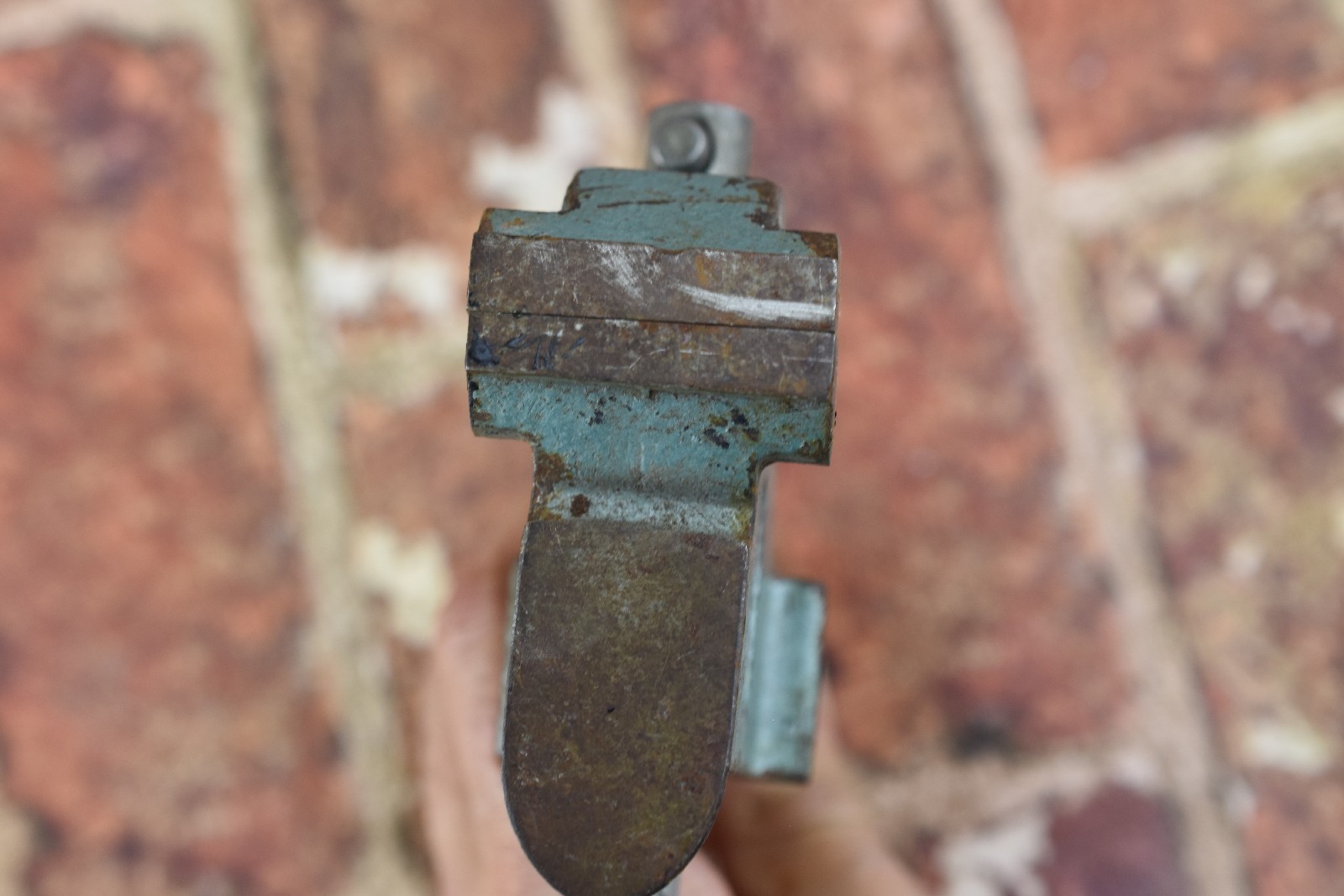 Old Soviet vice clamp metal work Jewelers Watchmakers tool with anvil USSR VTG