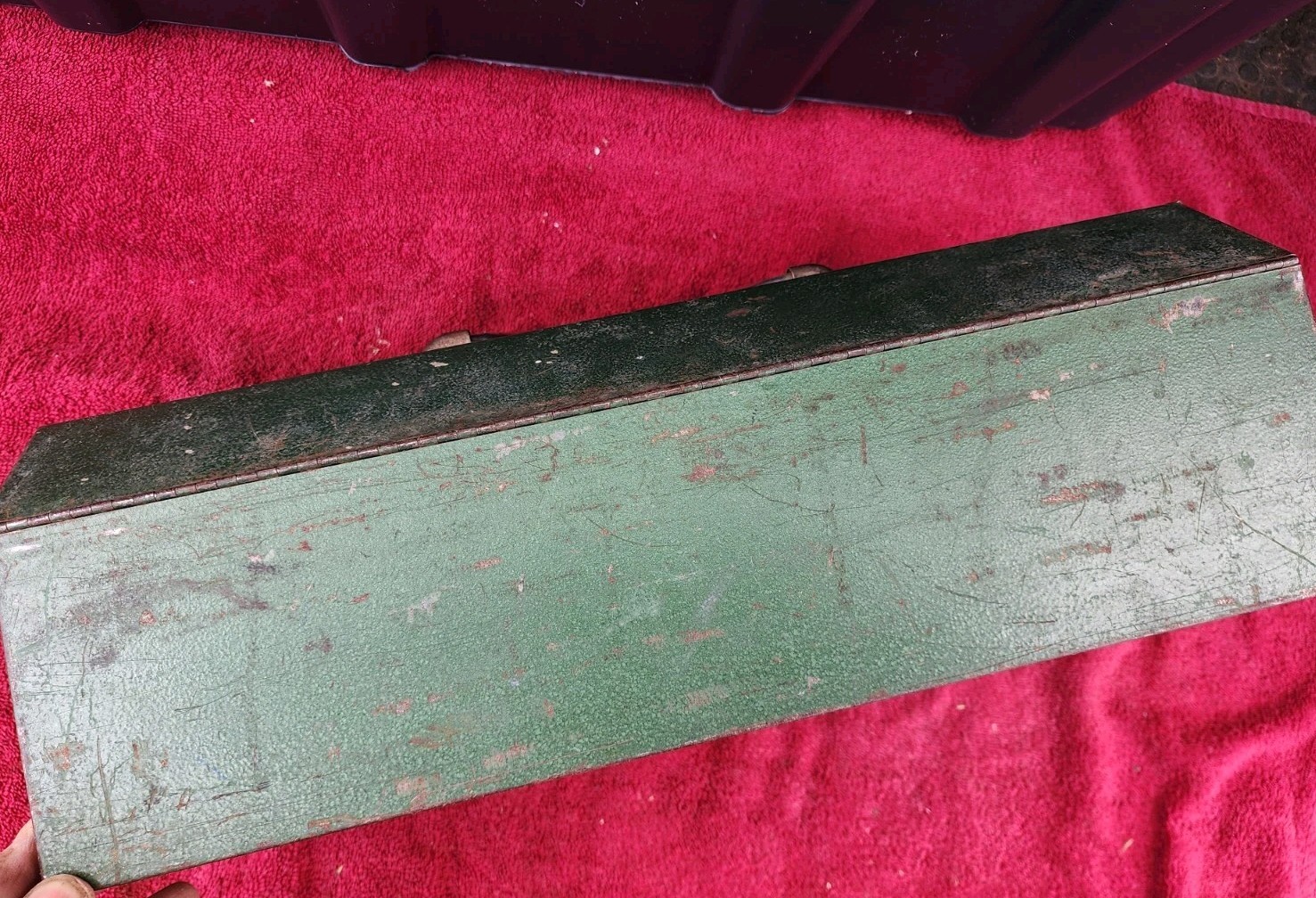 Vintage S-K Tools Hip Roof Tool Box & Tray 17-3/4″ x 6″ x 6″