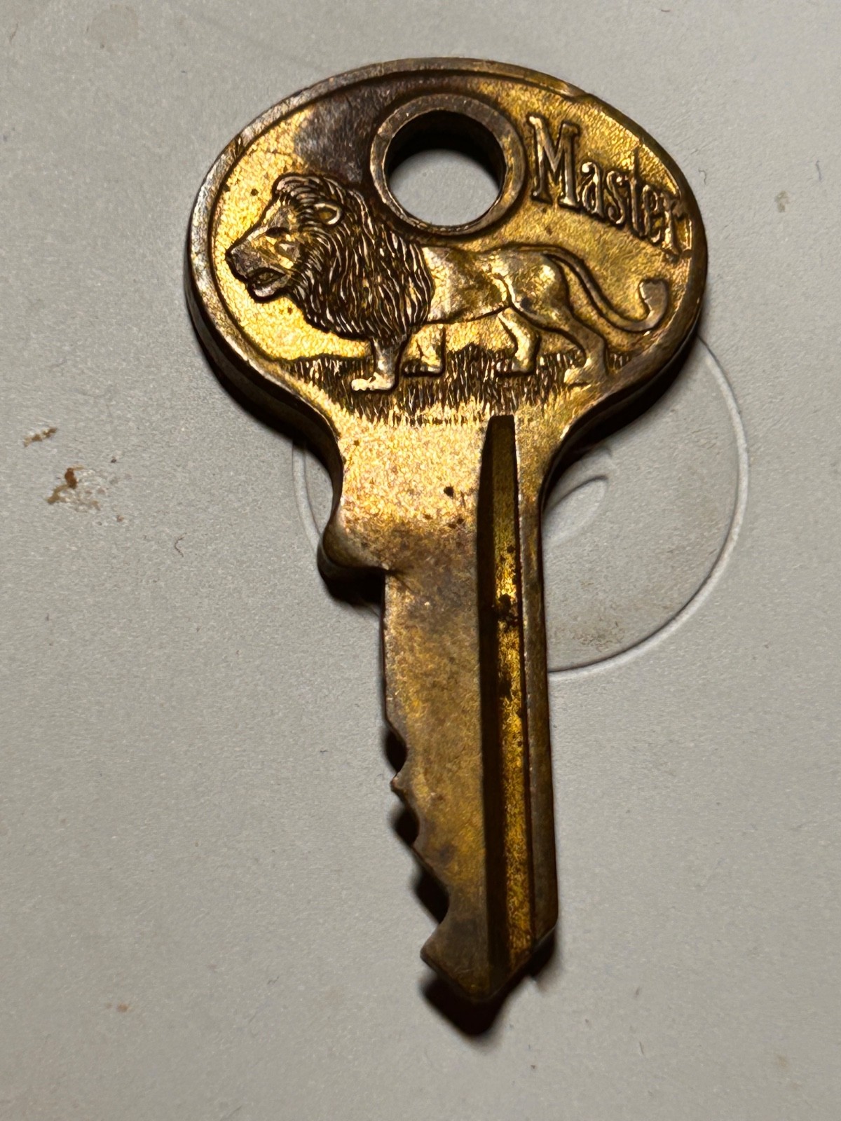 Original Vintage Master Lock Padlock Walking Lion A1184