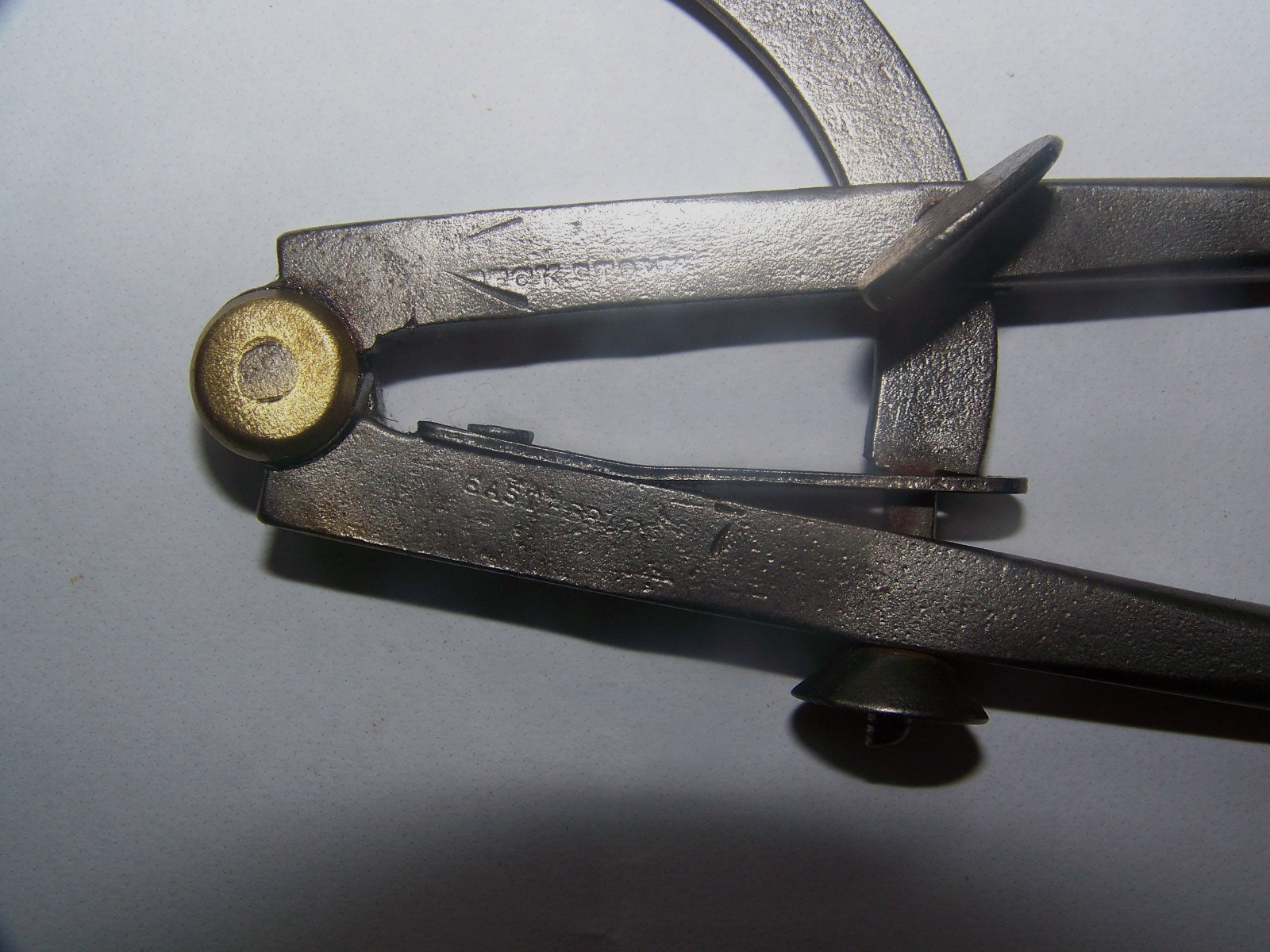 Antique Peck & Stow, & Union Caliper Co. 7″ inside – 6″outside wing dividers