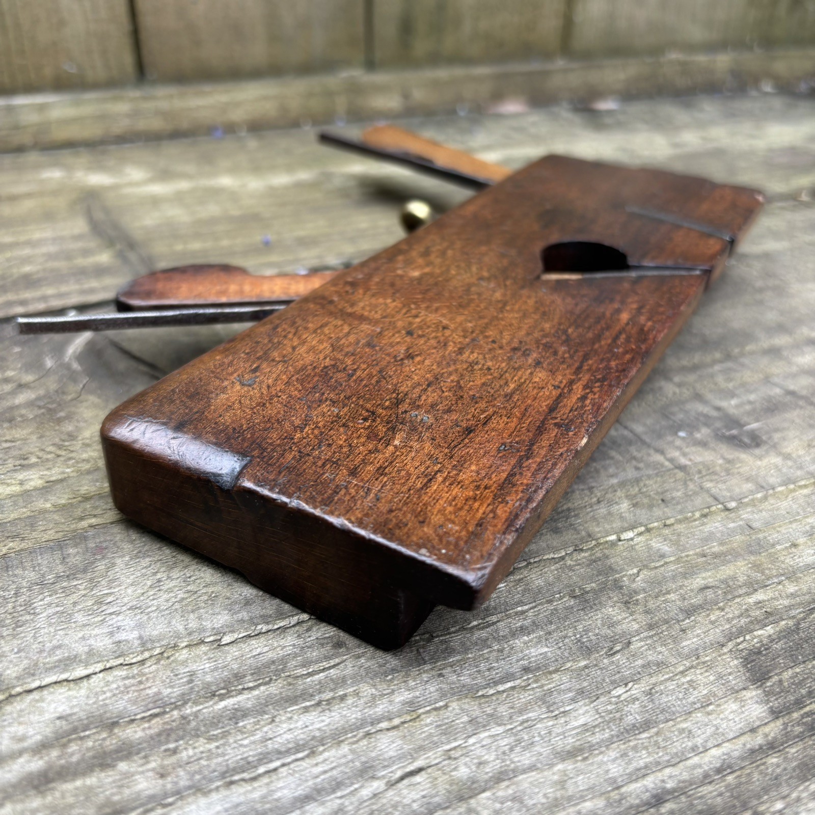 Antique 19th Century Dado, Grooving or Trenching Plane with Depth Stop