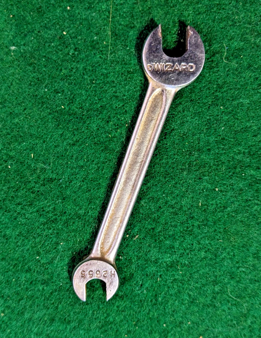 Vintage Wizard Double Open End Wrench H2855 6mm x 7mm