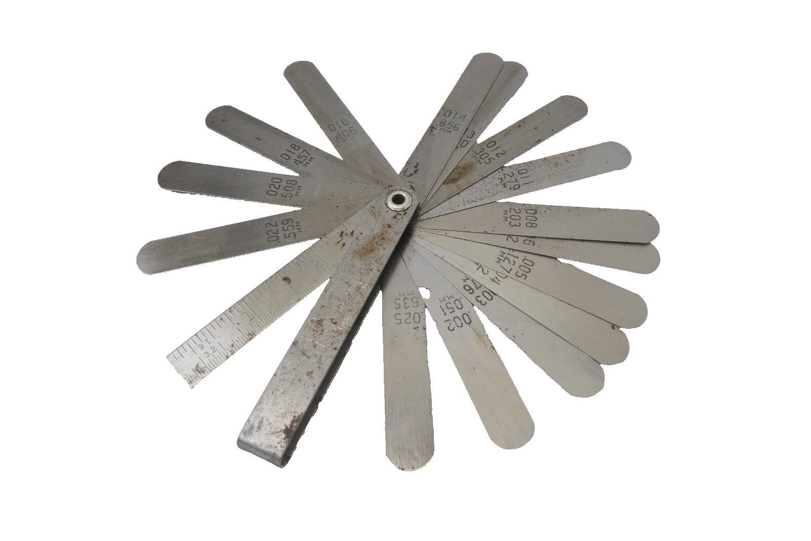 Used Kastar Precision Feeler Gauge Gap Measuring Machinist Mechanic Tool