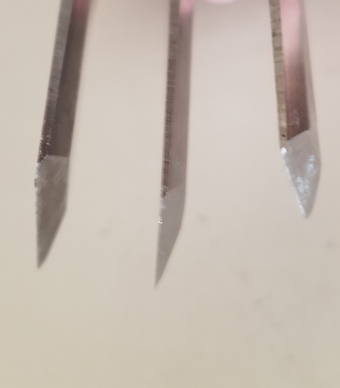 Vtg Sears Roebuck & Co. 3 pc Chisel Set 9 3682. [E3 711]