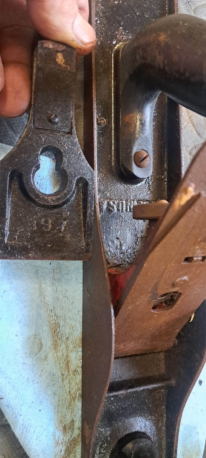 Vintage unbranded USA made Block Plane No. 197