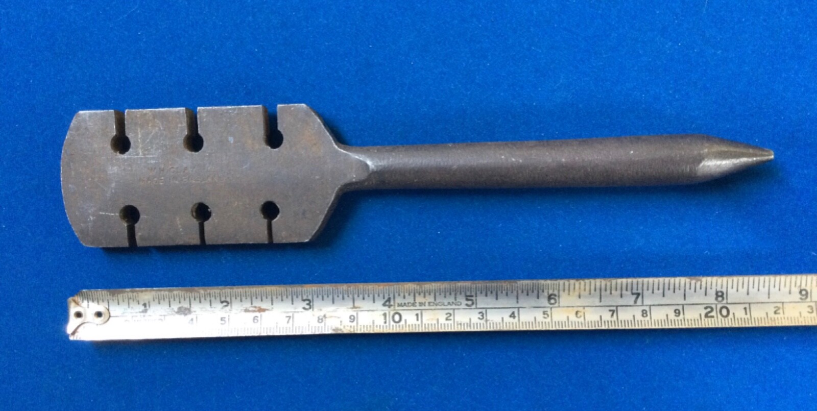 Vintage W.H. Clay & Sons Sheffield Saw Set Hand Held Tool