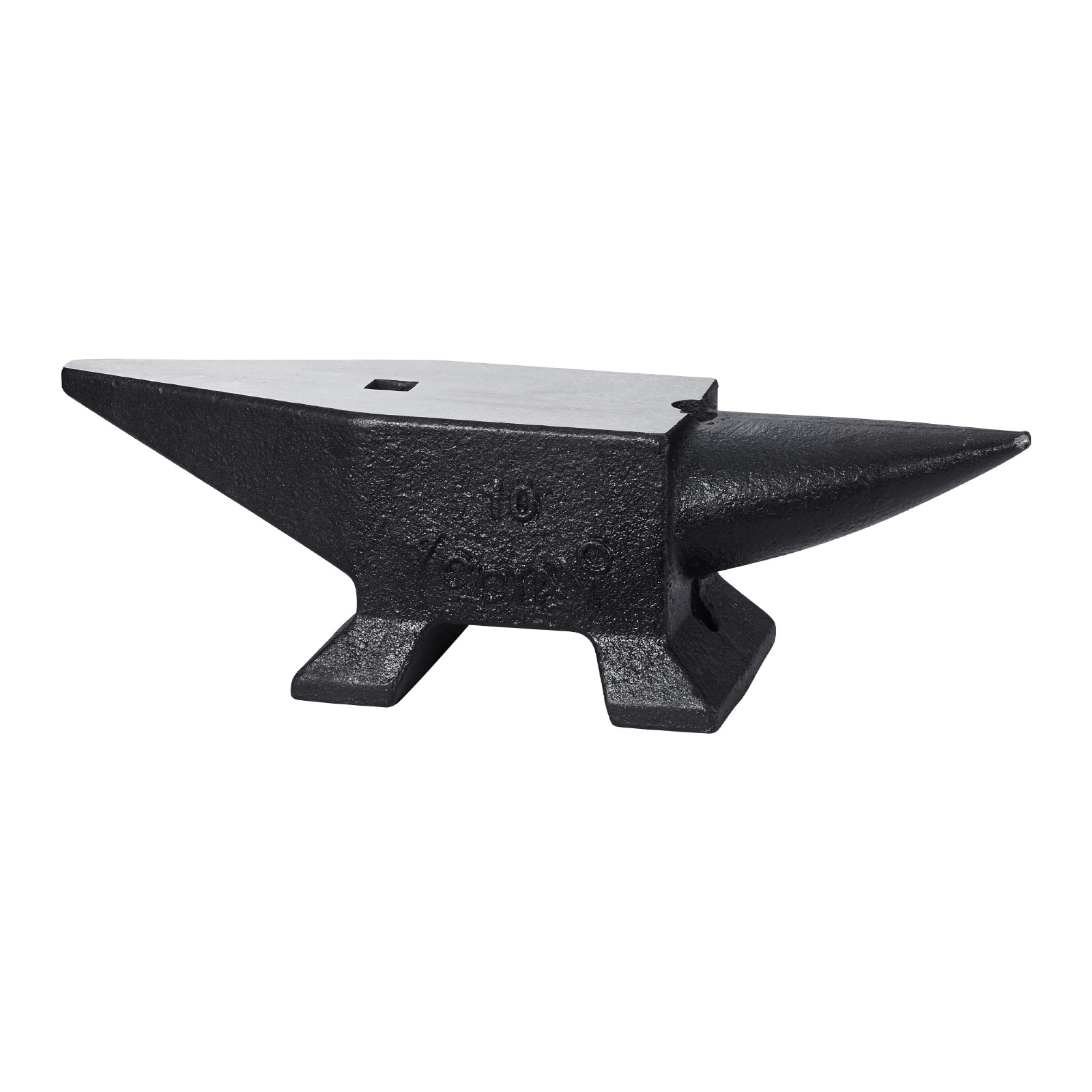 VEVOR Blacksmith Anvil 22lb 10kg Cast Steel Anvil Forged Steel Anvil Horn Anvil