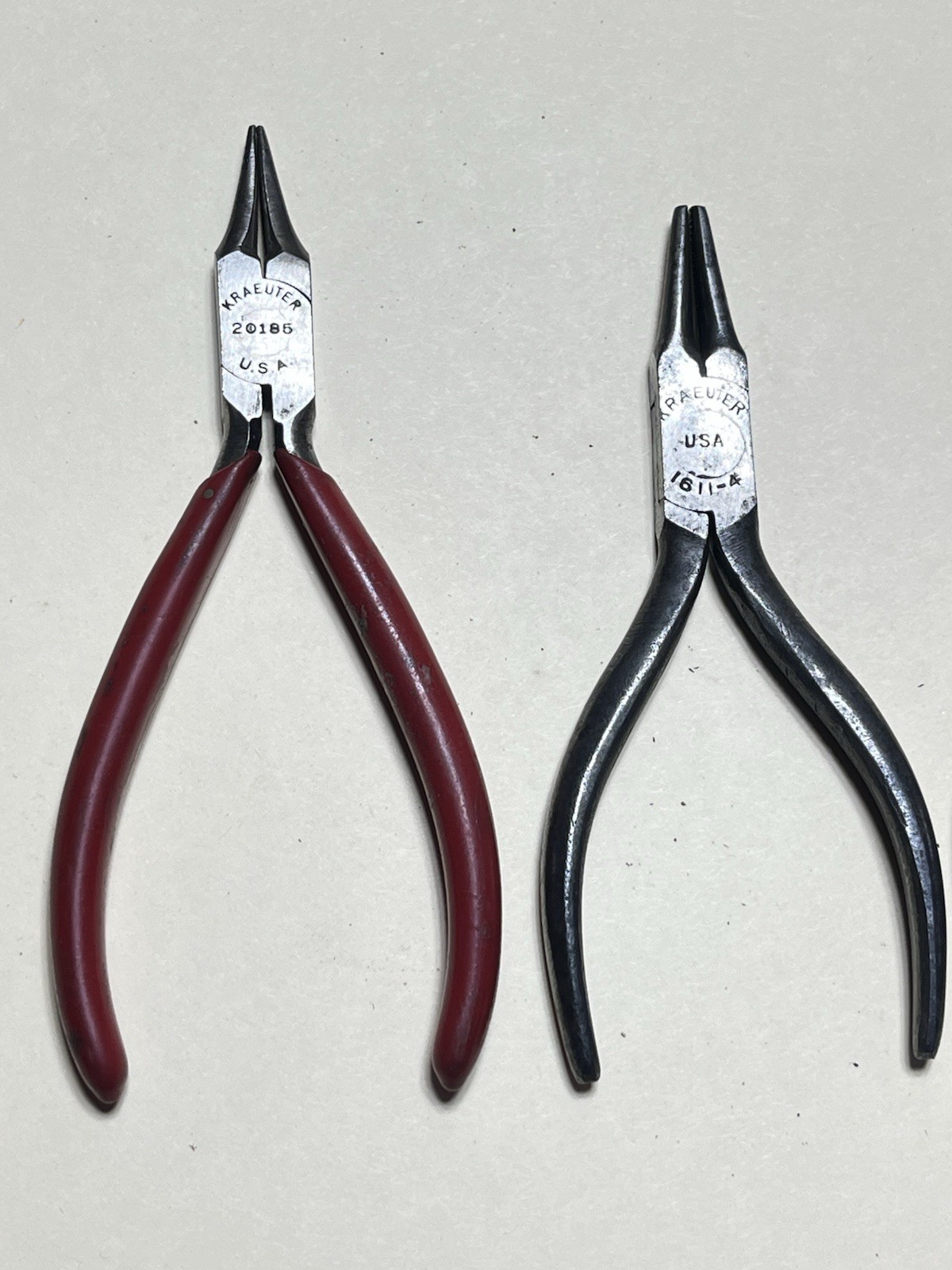 7 Vintage Kraeuter Pliers Used