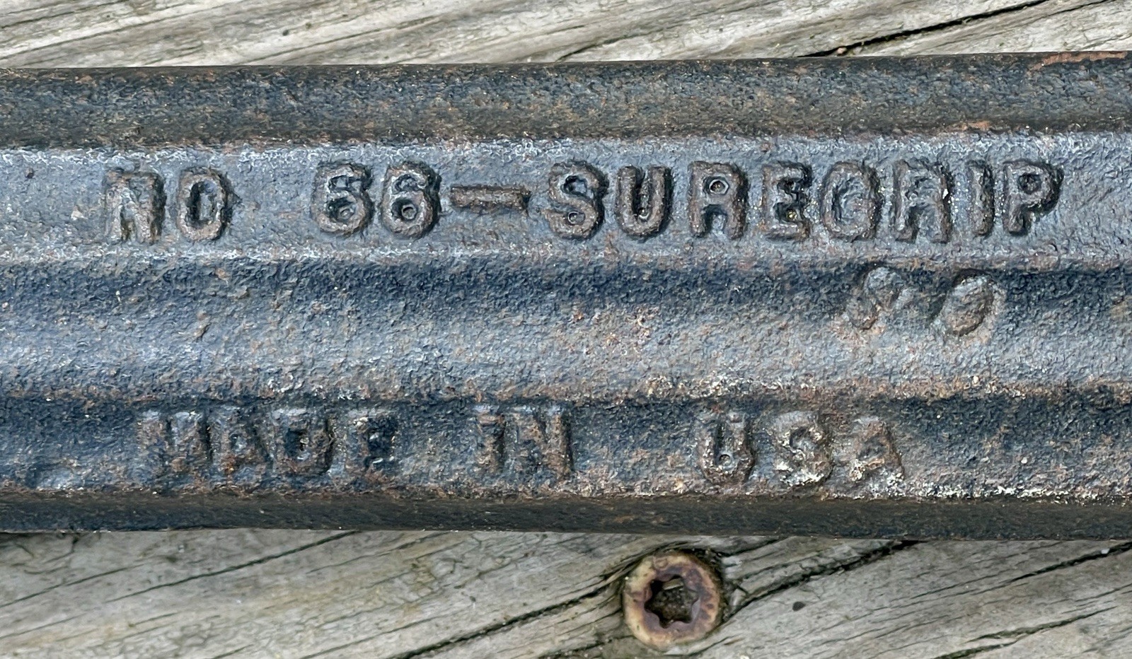 Vintage Crescent Bridgeport Suregrip No. 56 Slide Hammer Nail Puller Made In USA