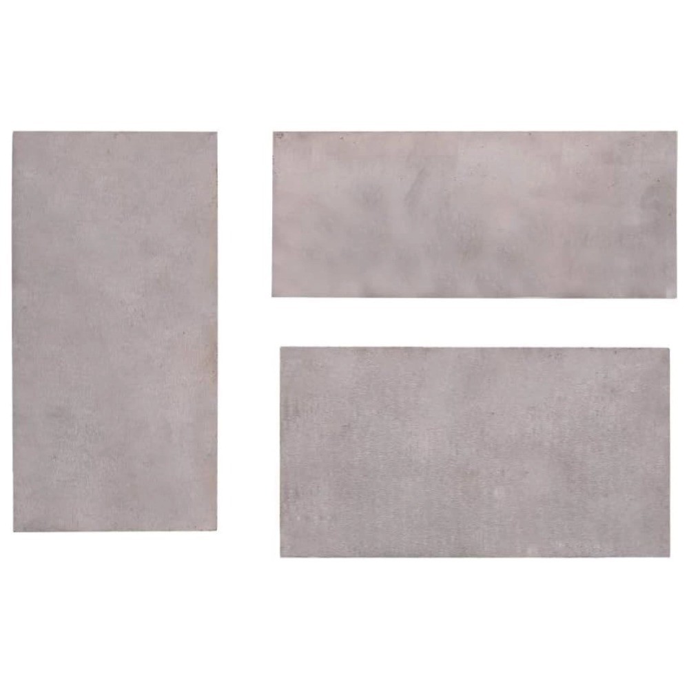 Manganese Steel Cabinet Scrapers for Woodworking, Set of 3 Sizes