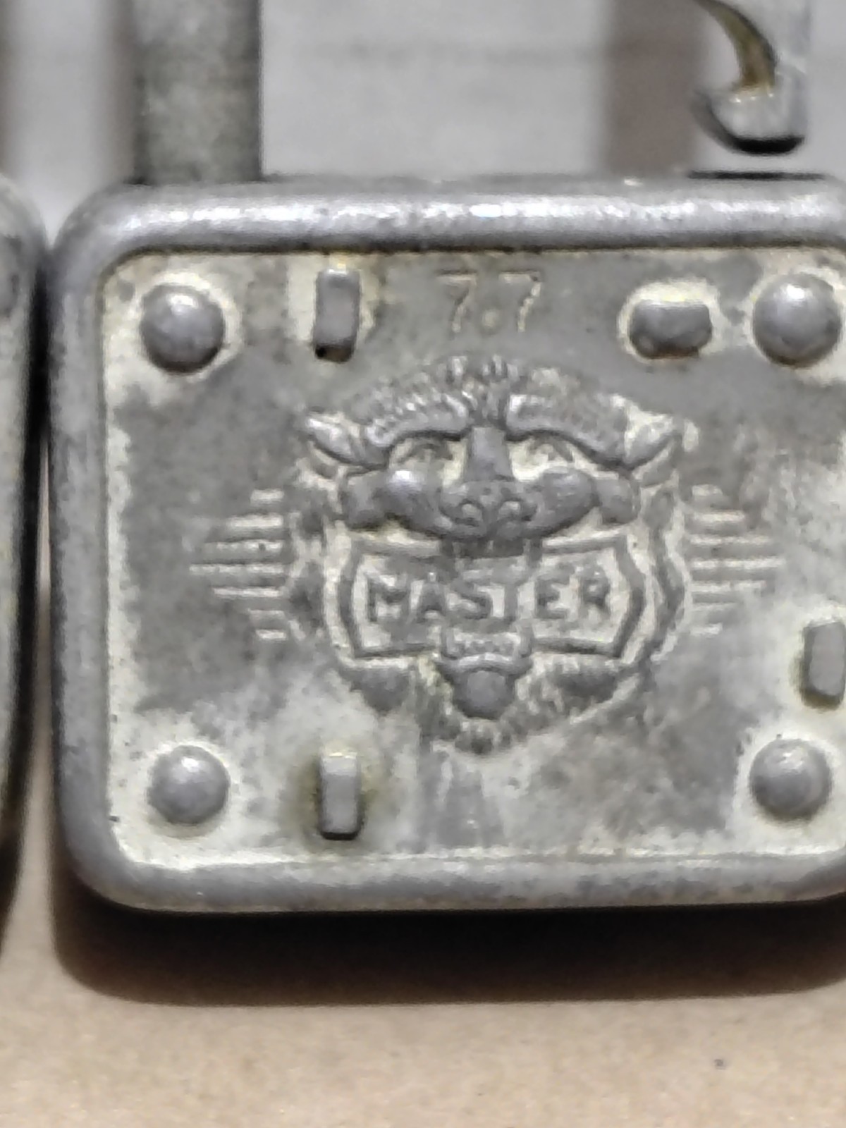 Lot of 14 Vintage Master Lock Co. #77 Lion Head Padlock – No Keys That Work