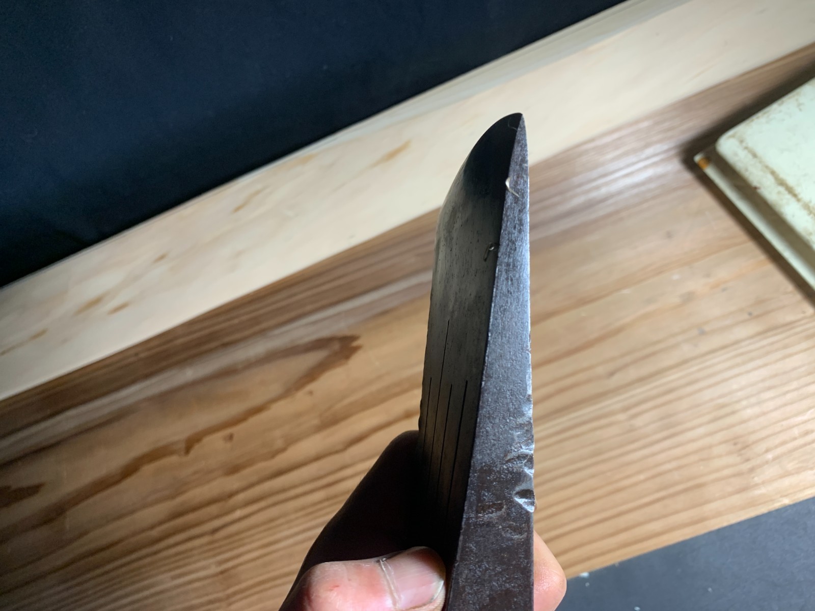 Vintage: Japanese Axe – Nekiri ono (For Root cut and felling) 1120g – hand forge