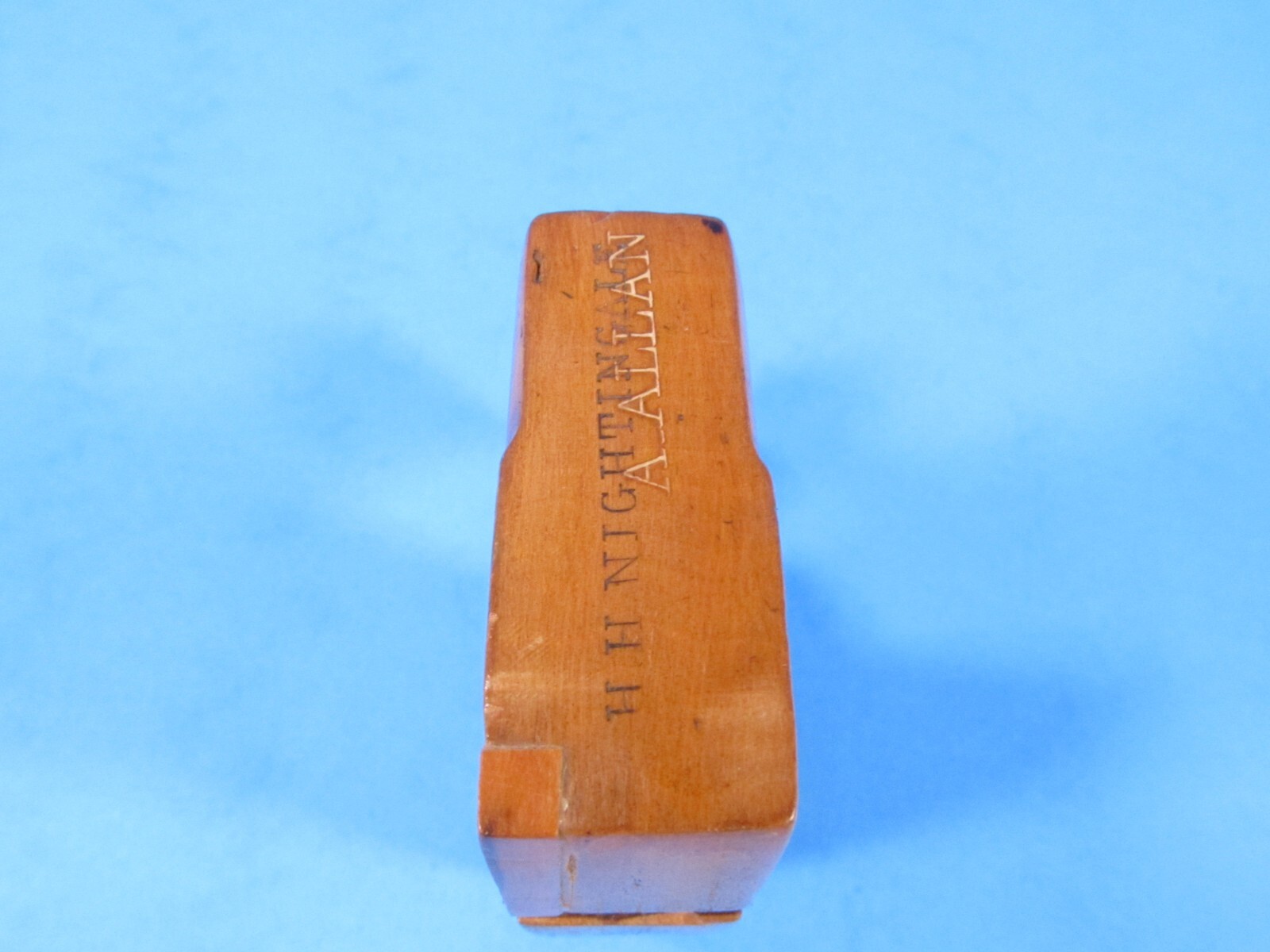 showy solid boxwood w boxing 3/4″ circular wood rabbet molding plane 3-3/4″ long