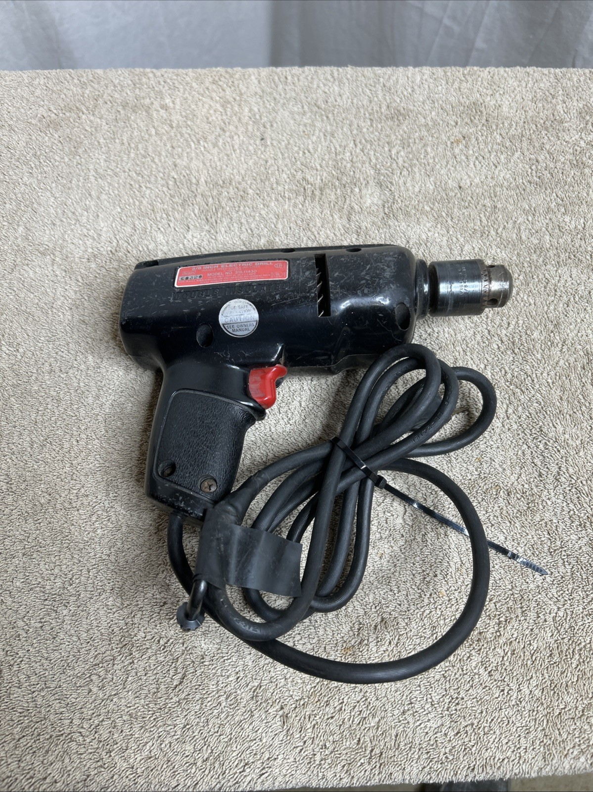 Vintage Sears Craftsman Corded Drill – Double Insulated 001-703
