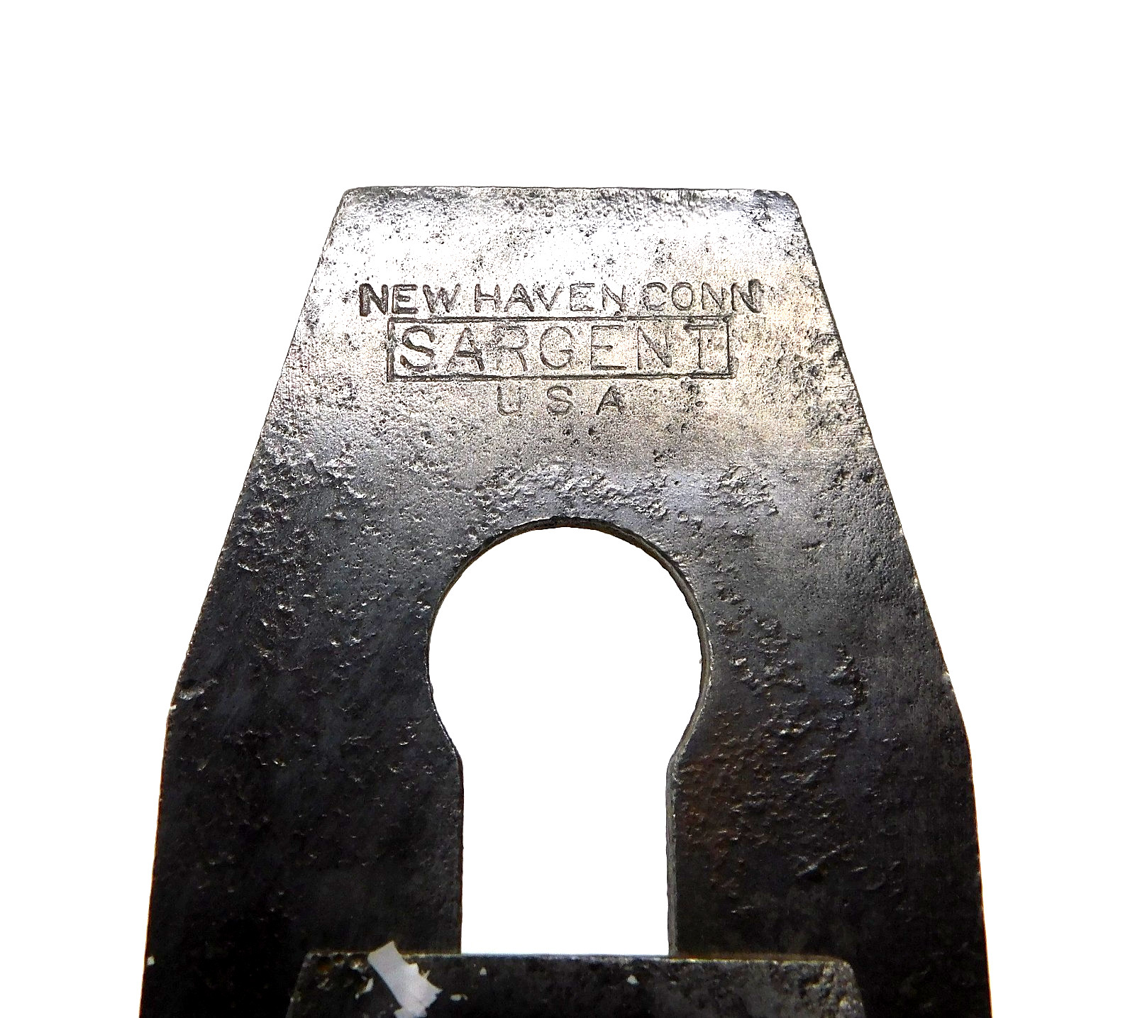 Sargent Co. Plane Iron w/Cap Iron, 2″ wide