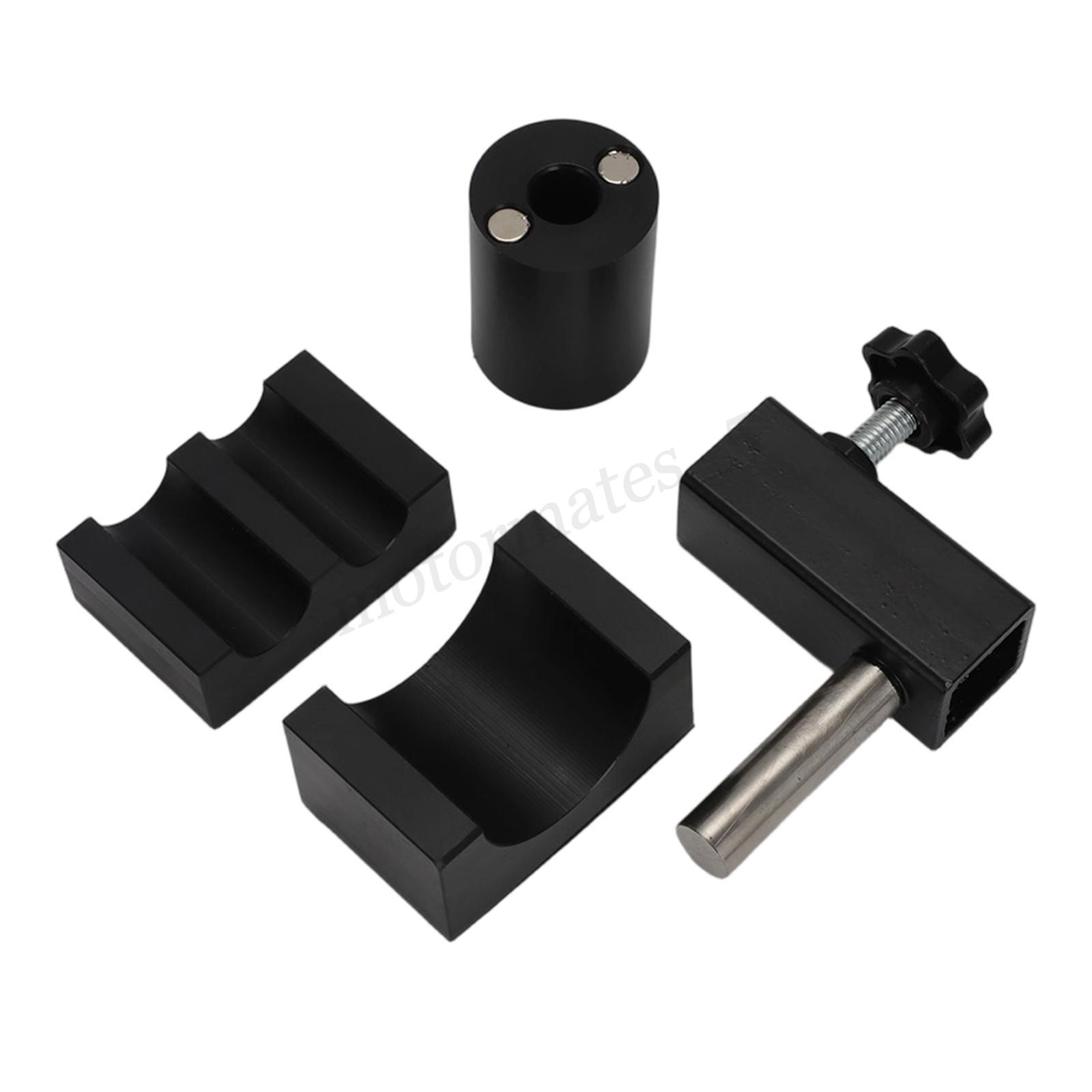 For Silverware Jewelry Rings 1-Ton Arbor Press Bending Tool Kit w/ 3pc Form Dies
