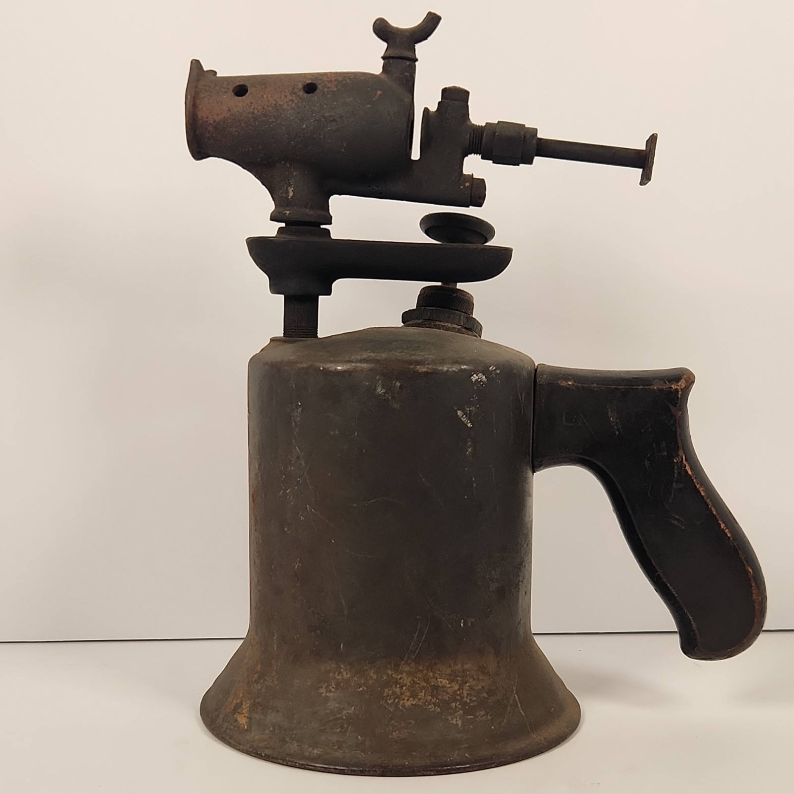 Vintage Turner Brass Works Blow Torch No 240-1 Antique Soldering Tool Decor
