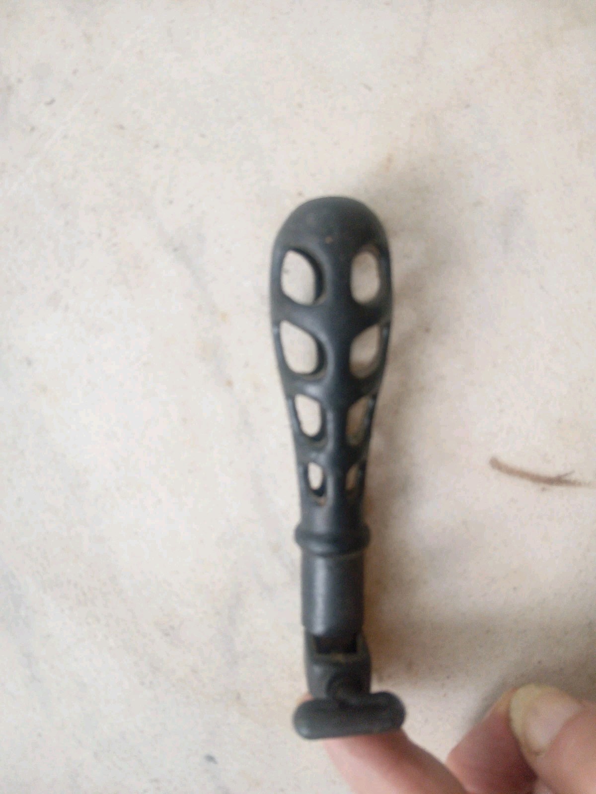 Vintage Cast Iron File Handle – USA