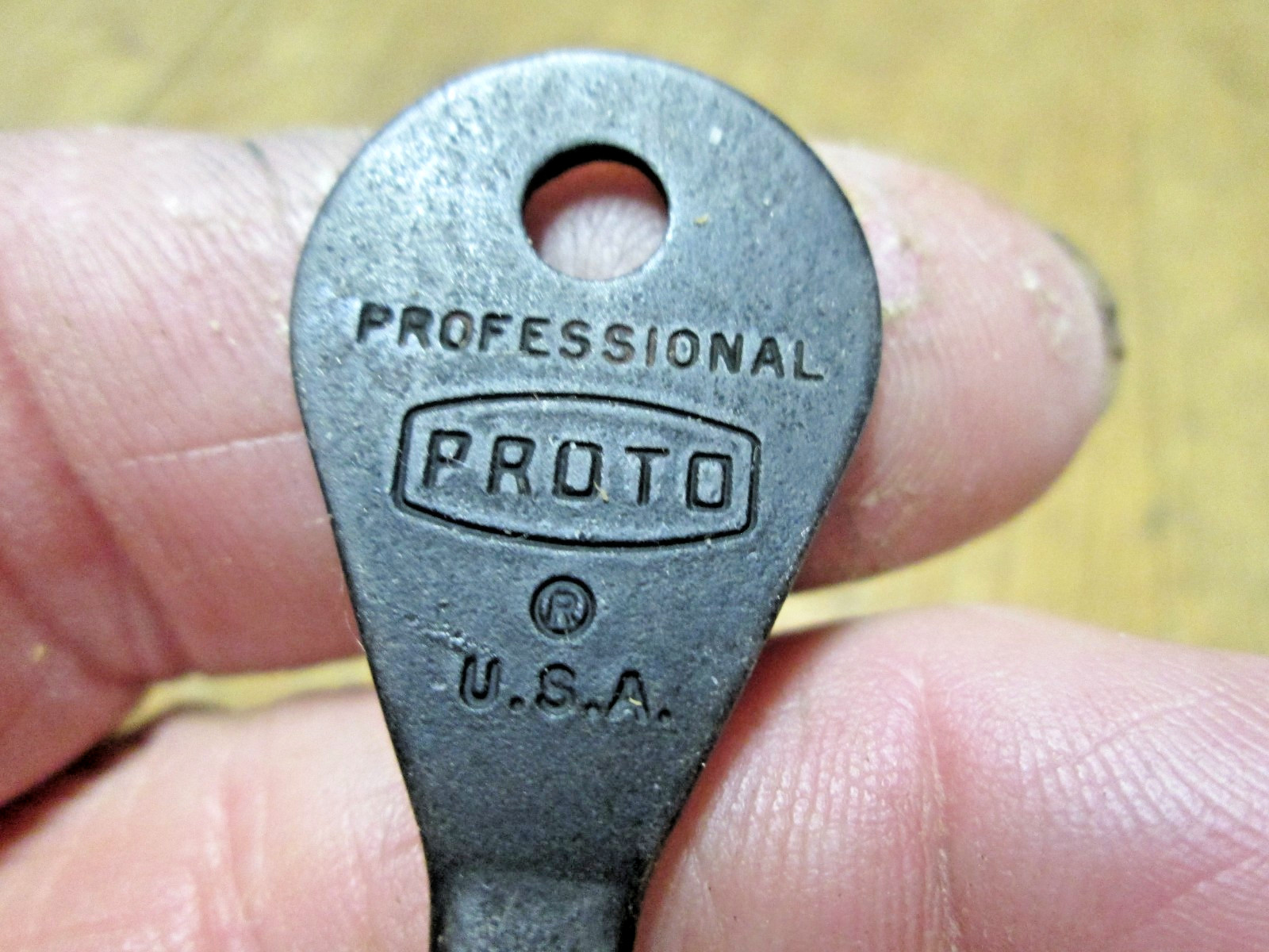 vintage proto screwdriver keychain Flanders co. motorcycle parts