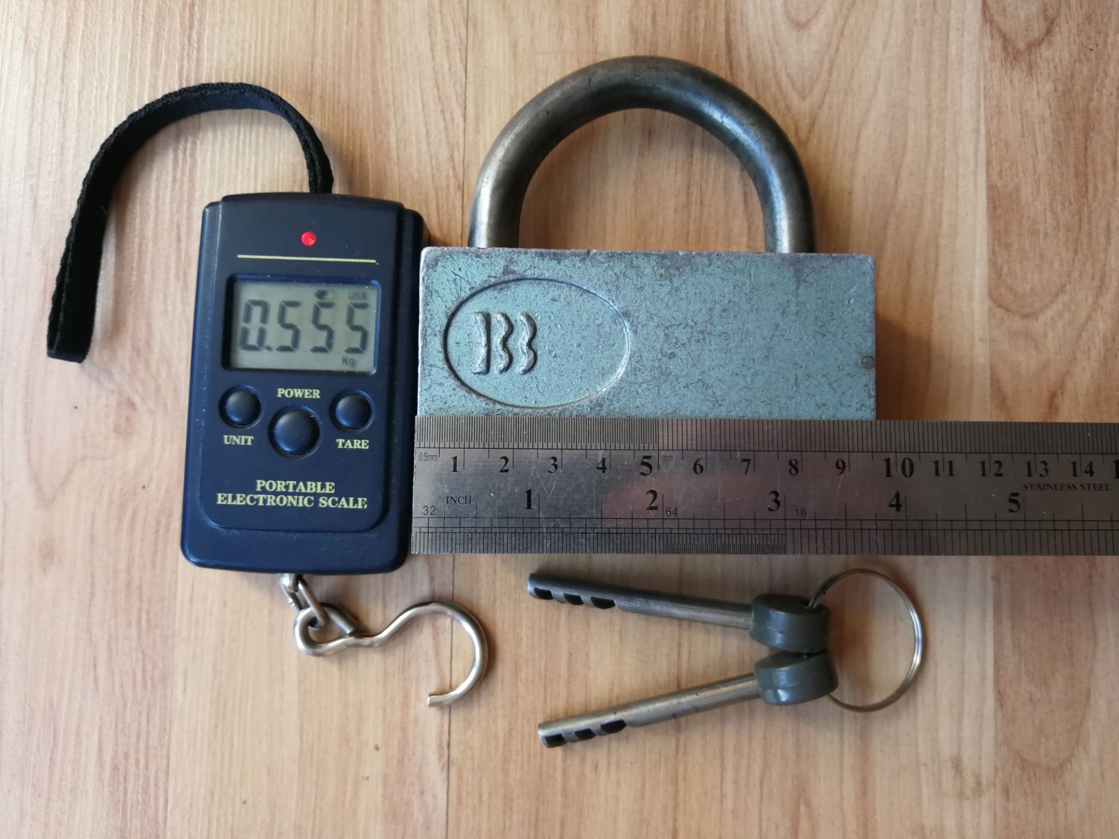 #16 Large vintage Antique rare USSR Padlock 1980s Video