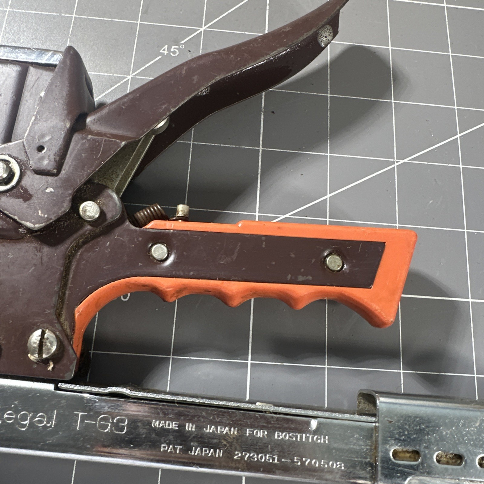 VINTAGE REGAL T-G3 TACKER STAPLE GUN 3/16″ – 1/2″ STAPLE MADE IN JAPAN BOSTICH