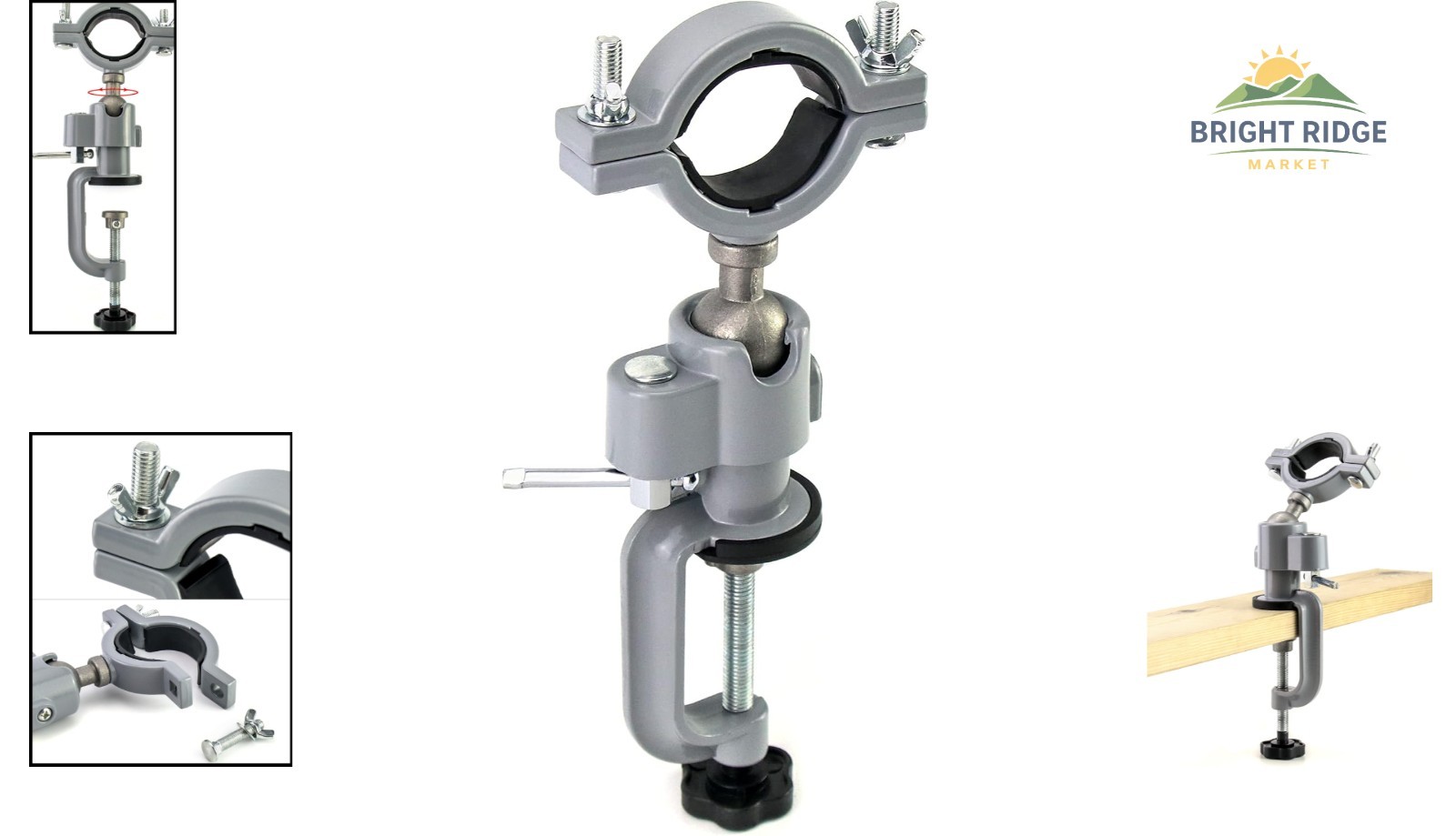 360 Degree Adjustable Bench Clamp Vise for Electric Drill and Jewelry Making
