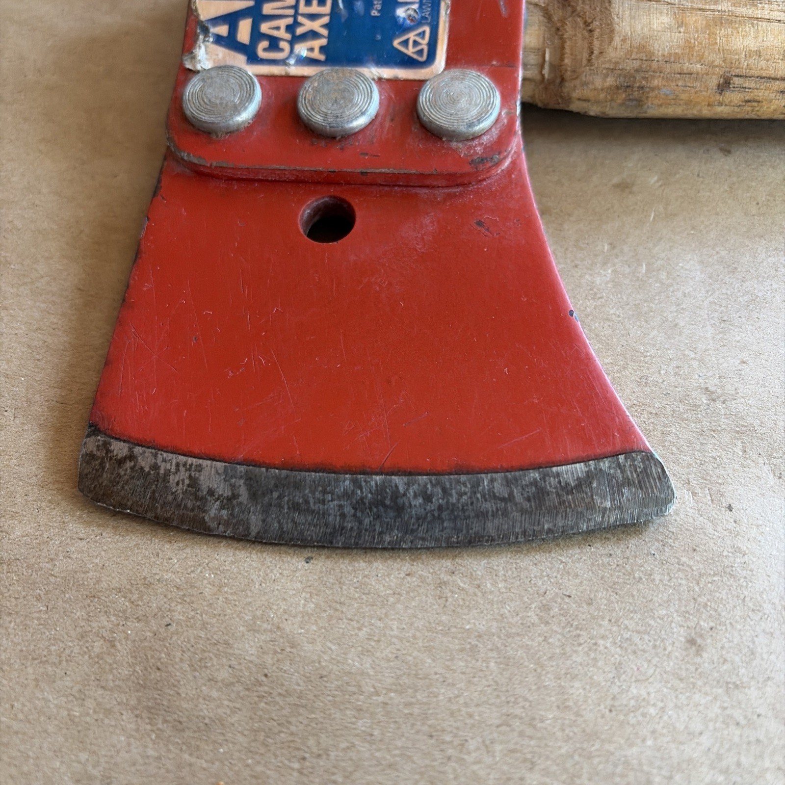 Vintage Ames Camp Sport Hatchet Axe 11-725 625 With Sheath – USA