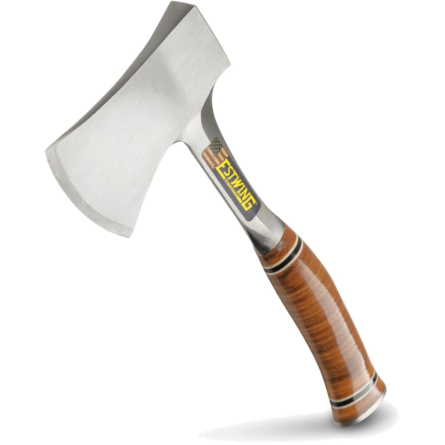 Steel Camping Tool – Leather Handle