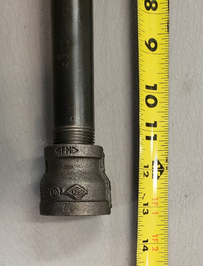 T Style Propane Gas Forge Burner Furnace Knife Blade Blacksmith Farrier weld tip