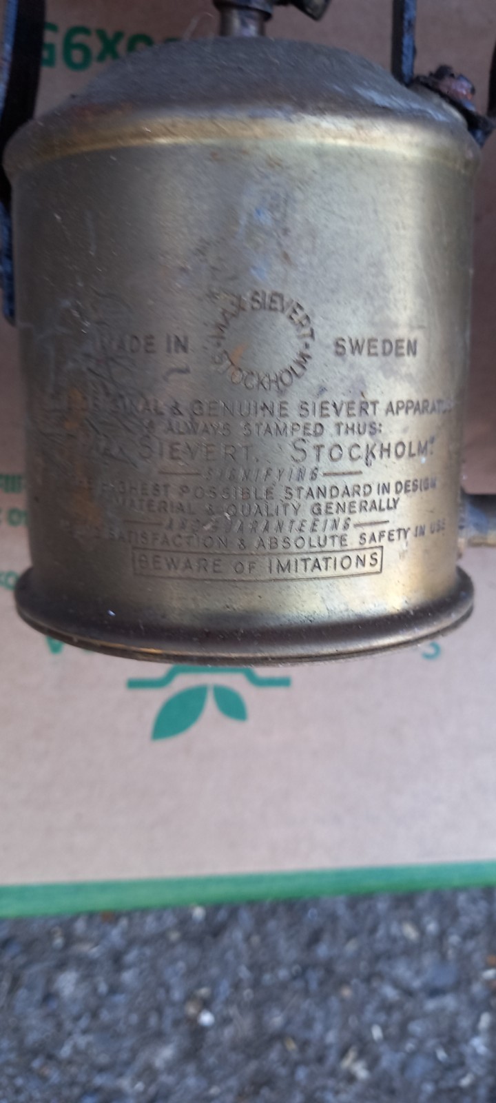 Vintage Swedish Max Sievert, BURMOS and Other Brass Blow Torches