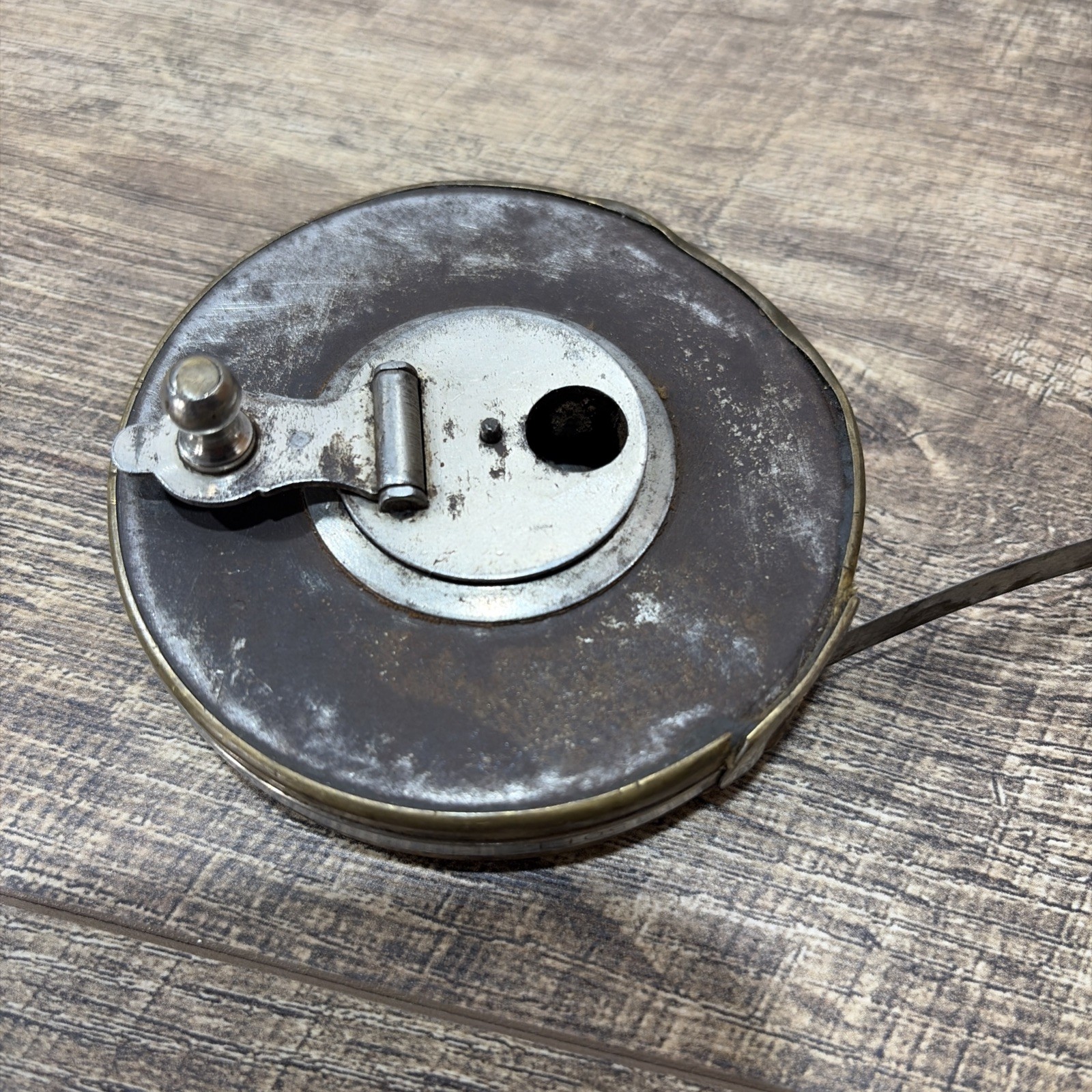 The Vtg Lufkin Rule Co. Steel 50 ft. Tape Measure Patented Dec. 1926- Feb. 1927