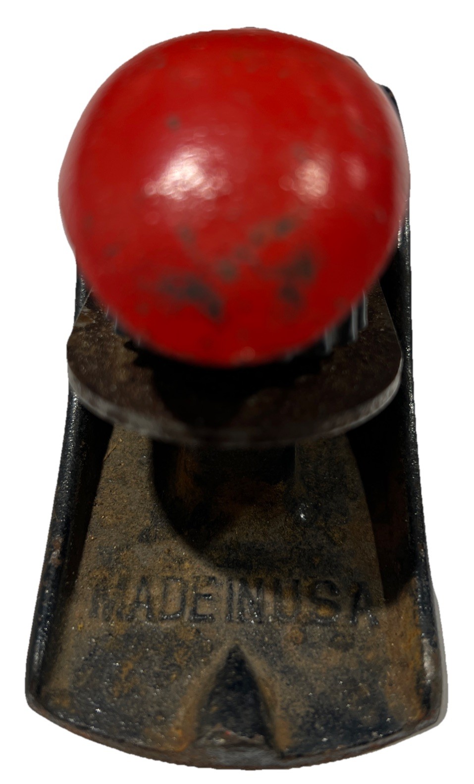 Vintage Stanley G12-247 Low Angle Block Plane Tool Woodworking Red Blue England