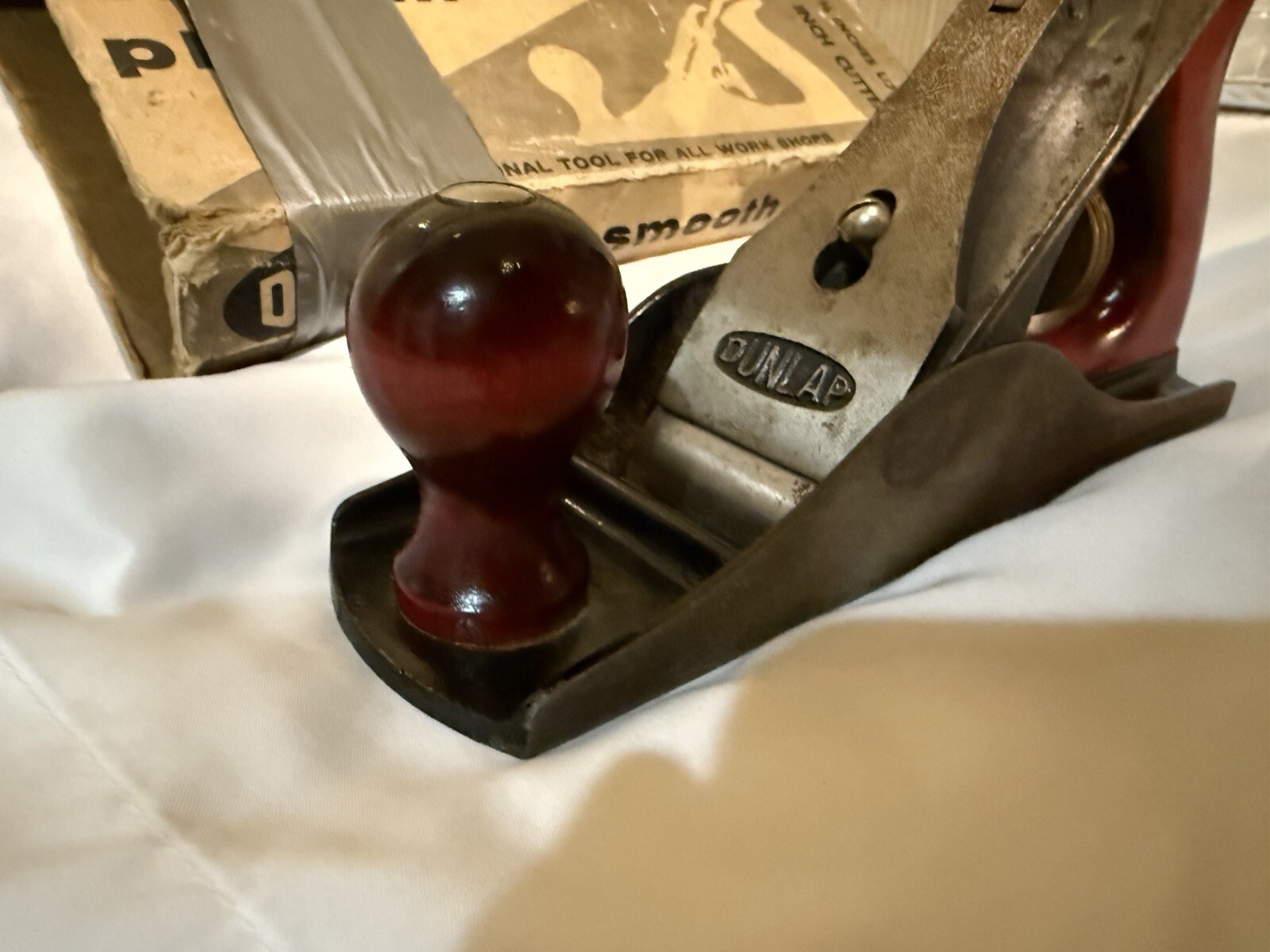 Dunlap Smooth Bottom Hand Plane Stanley #3702
