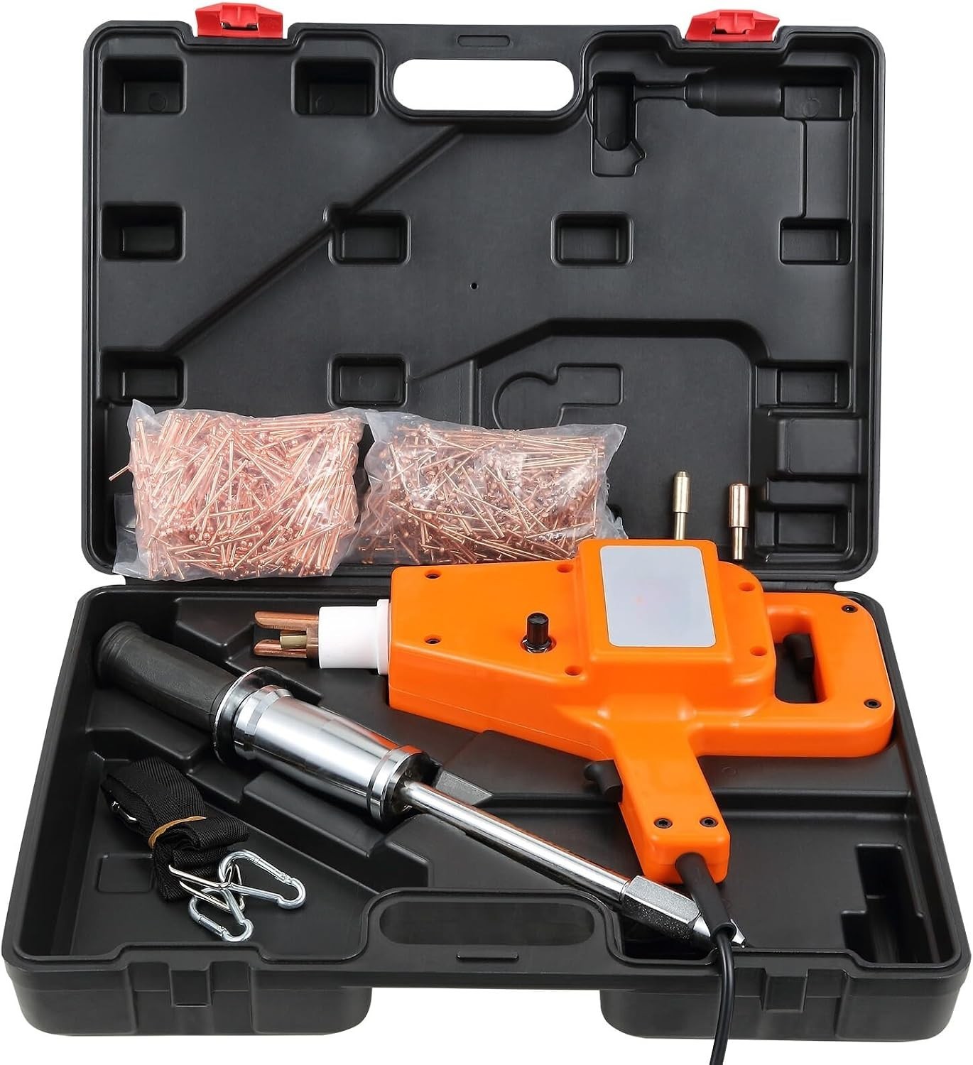 Auto Body Dent Repair Kit 800VA Electric Stud Welder Gun w/Puller Hammer