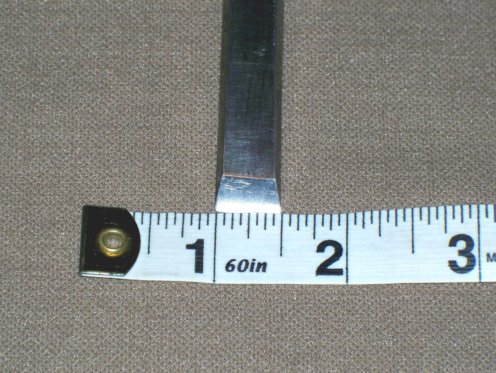 #53 1880 – 1912 Vtg G. I. Mix & Co No 1 EX Bevel Edge 1/2” Wood Socket Chisel