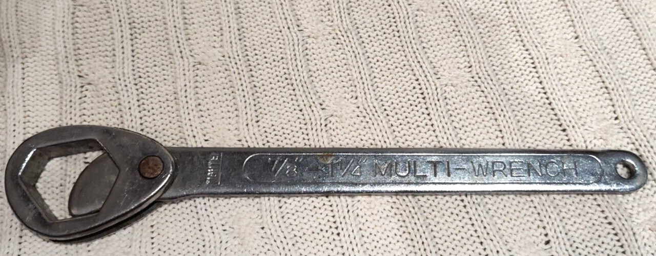 Vintage 7/8″ – 1 1/4″ Multi-Wrench Tighter 23 – 32 Heavy Duty