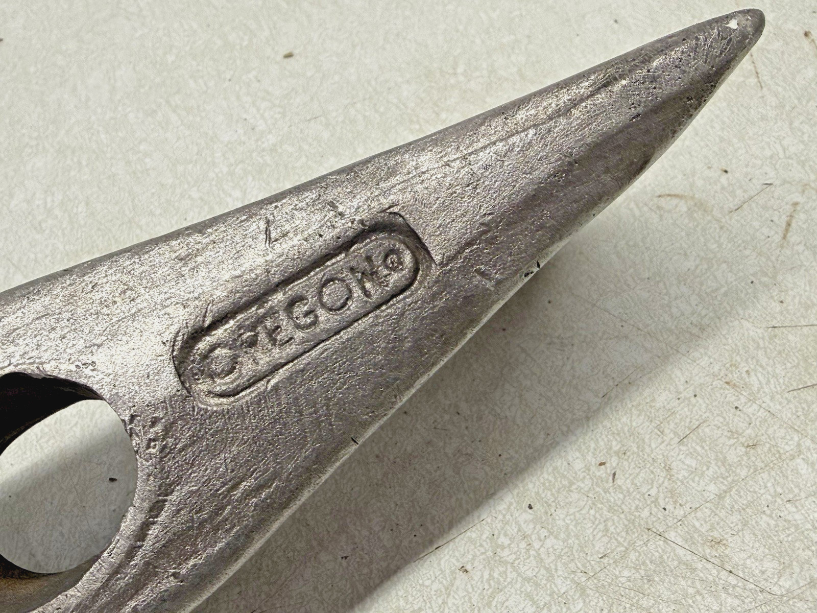 7 Pound OREGON Wood Splitting Axe Maul Head Drop Forged in USA Lb Vintage