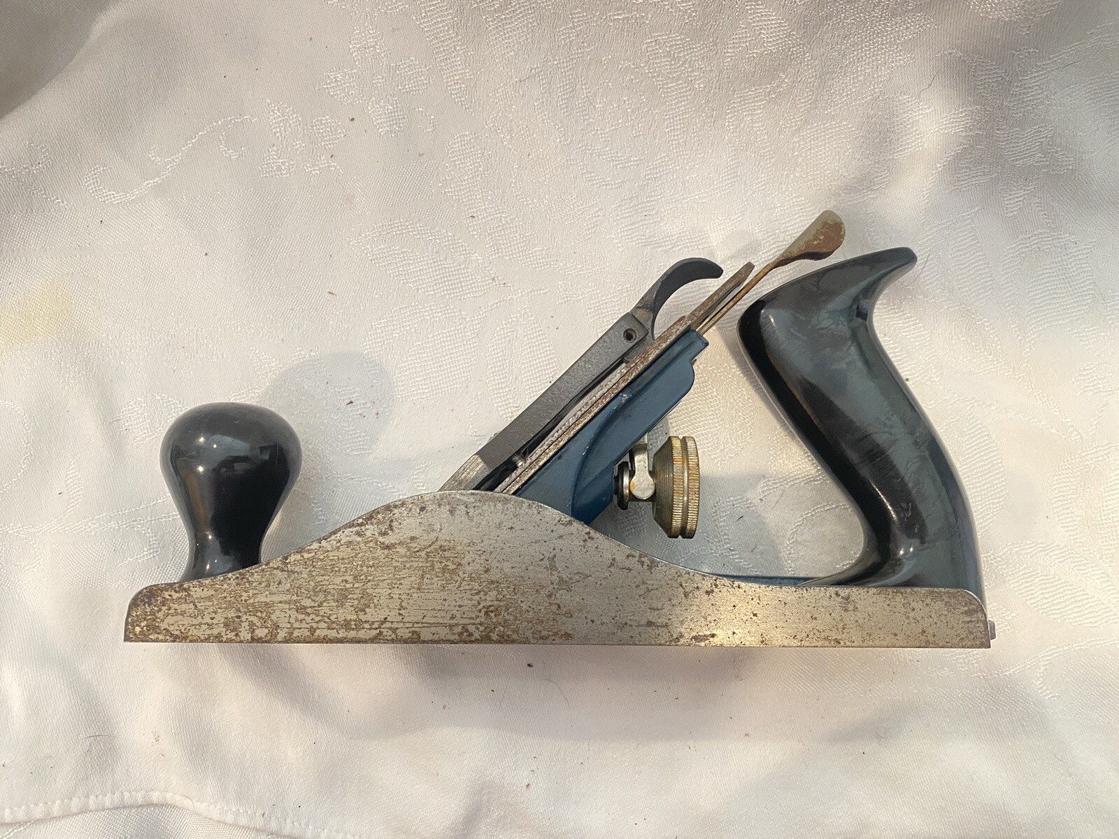 Vintage STANLEY BAILEY H1204(12-204E) Wood Plane Carpentry Tool w/blade USA