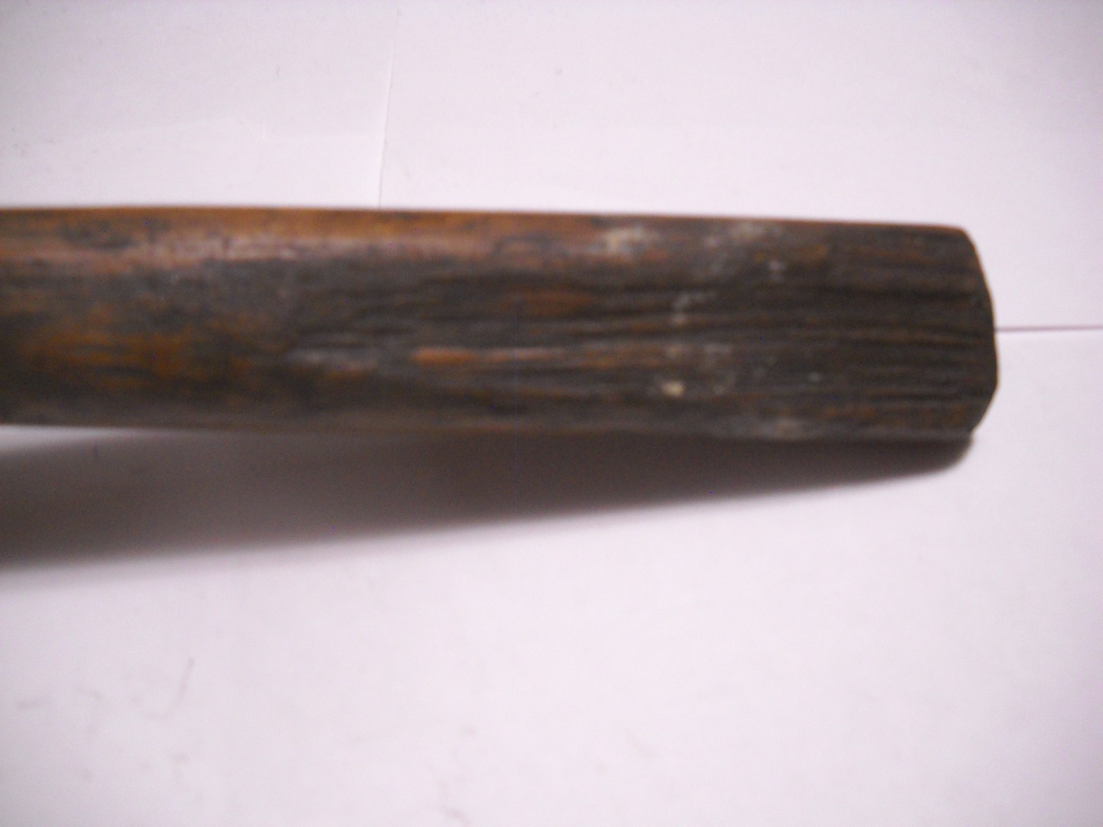 Vintage 4 oz Vaughan USA Made 10 3/8″ Ball Peen Hammer W/Original Handle