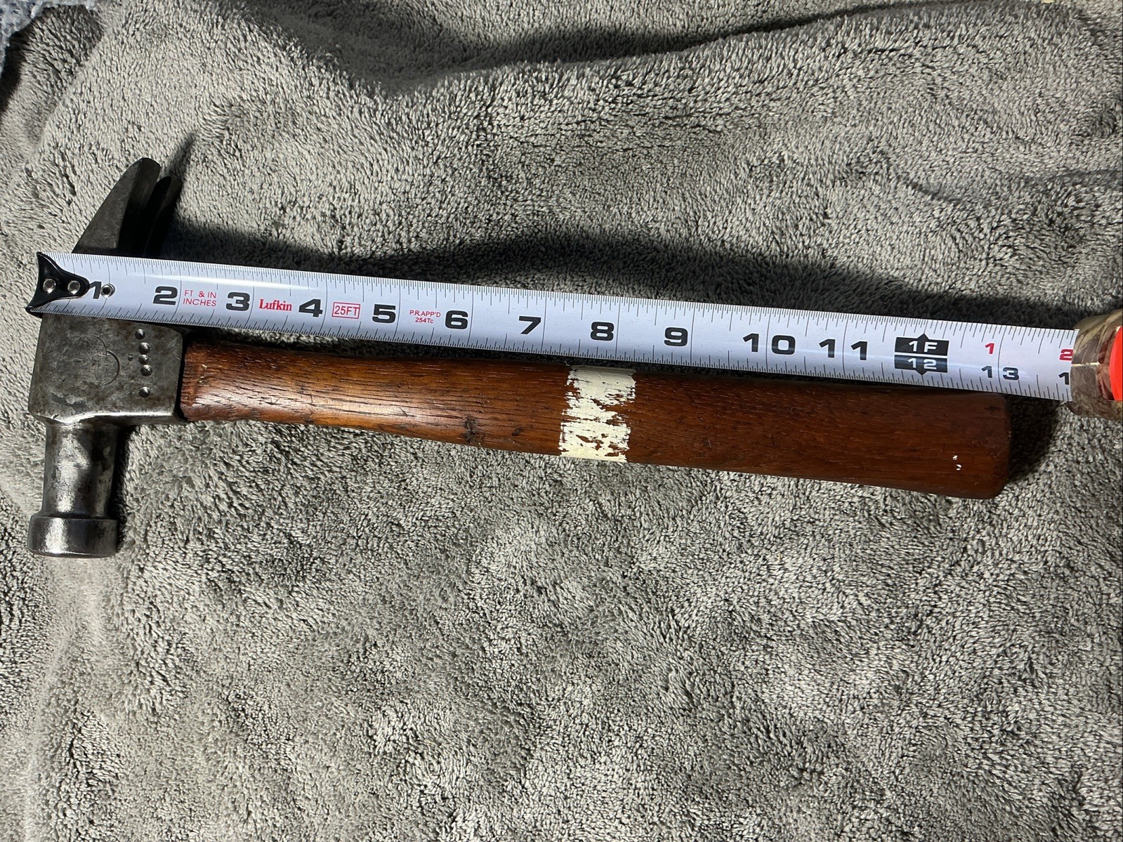 Vntg. Belknap Blue Grass Balanced Hammer – US Military Marked W/ Original Handle
