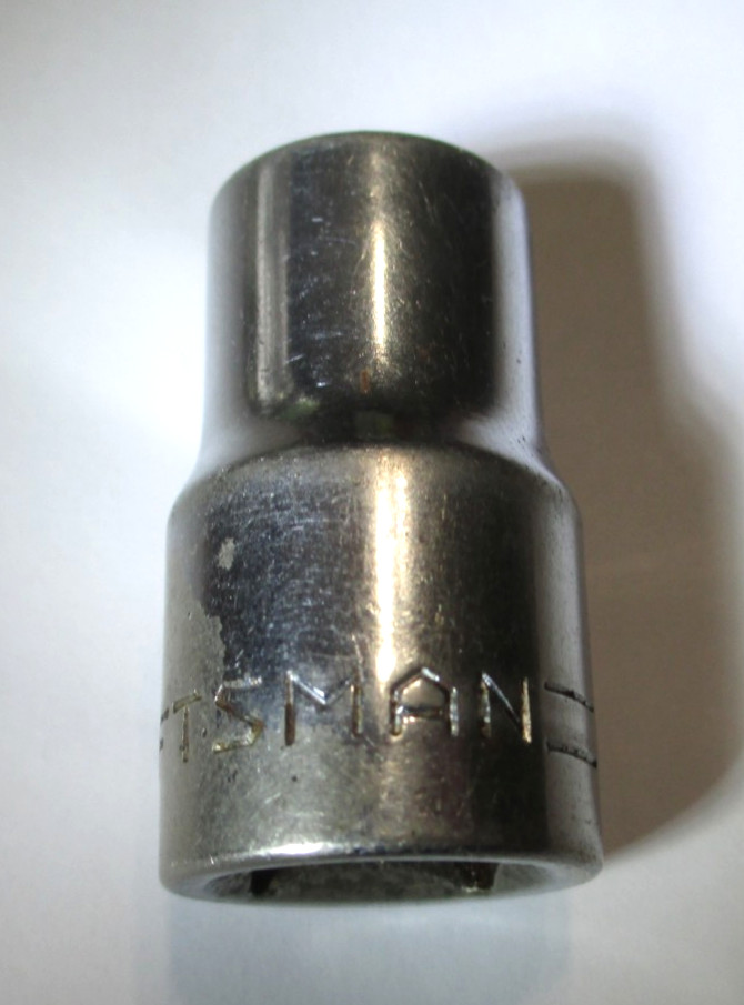 Craftsman 1/2″ Drive 12 Pt 1/4 British Whitworth Socket =V= Series Made in USA