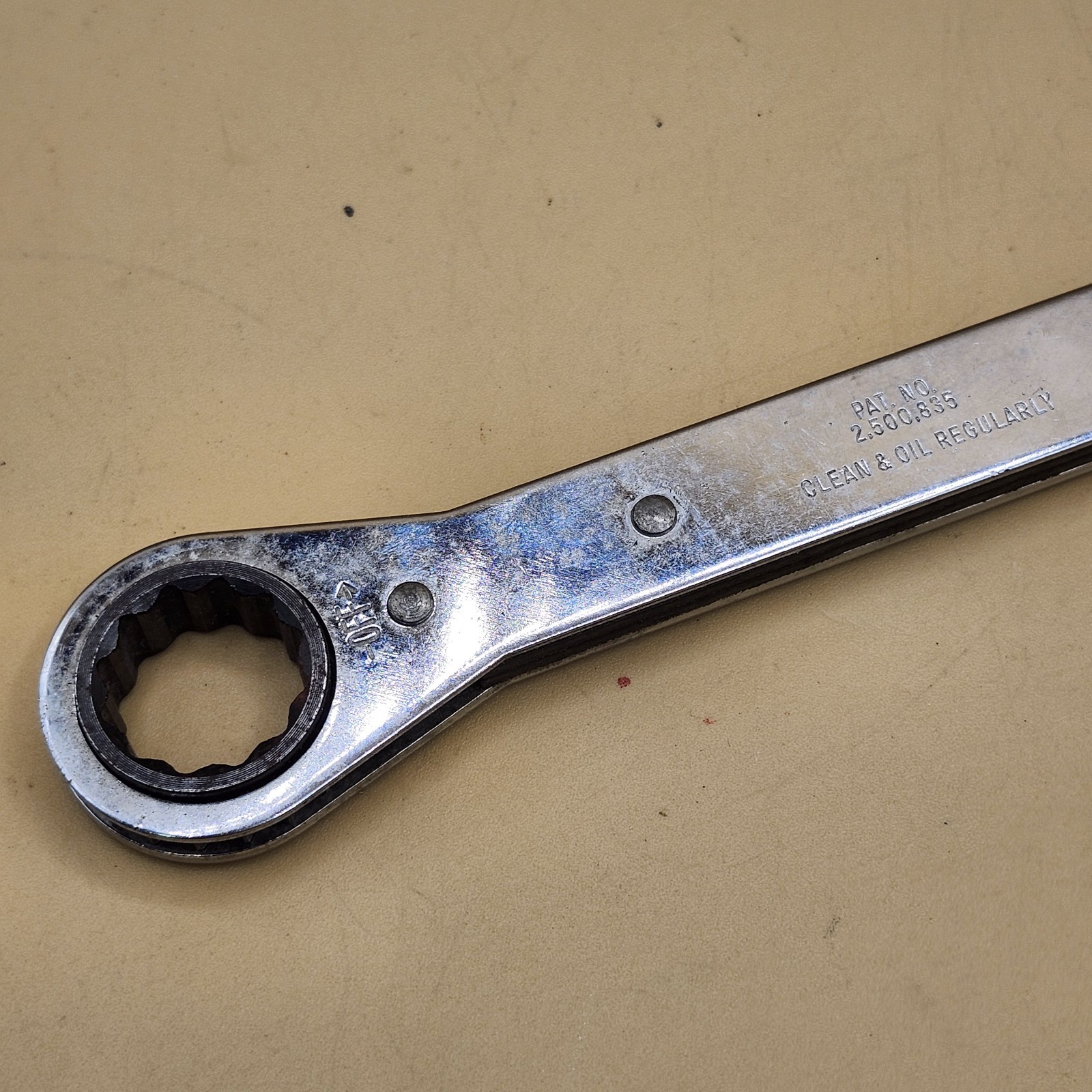 Vintage Blue Point Double Head Wratchet Wrench 3/4″- 13/16 R2426C Made In USA