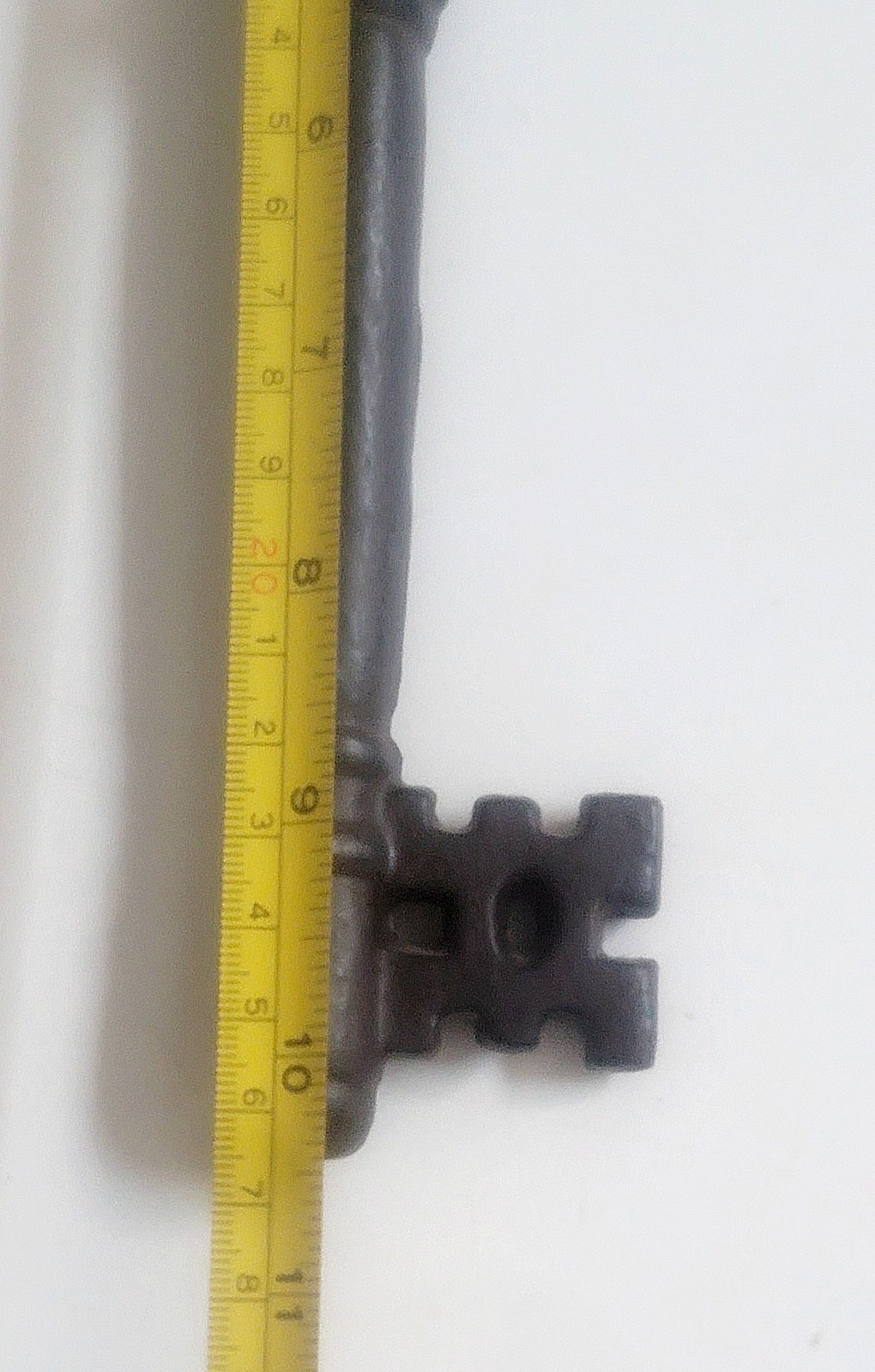 10.5″ Wrought Iron Skeleton KEY Antiqued Bronze Decorative Rustic Door KEY Brown