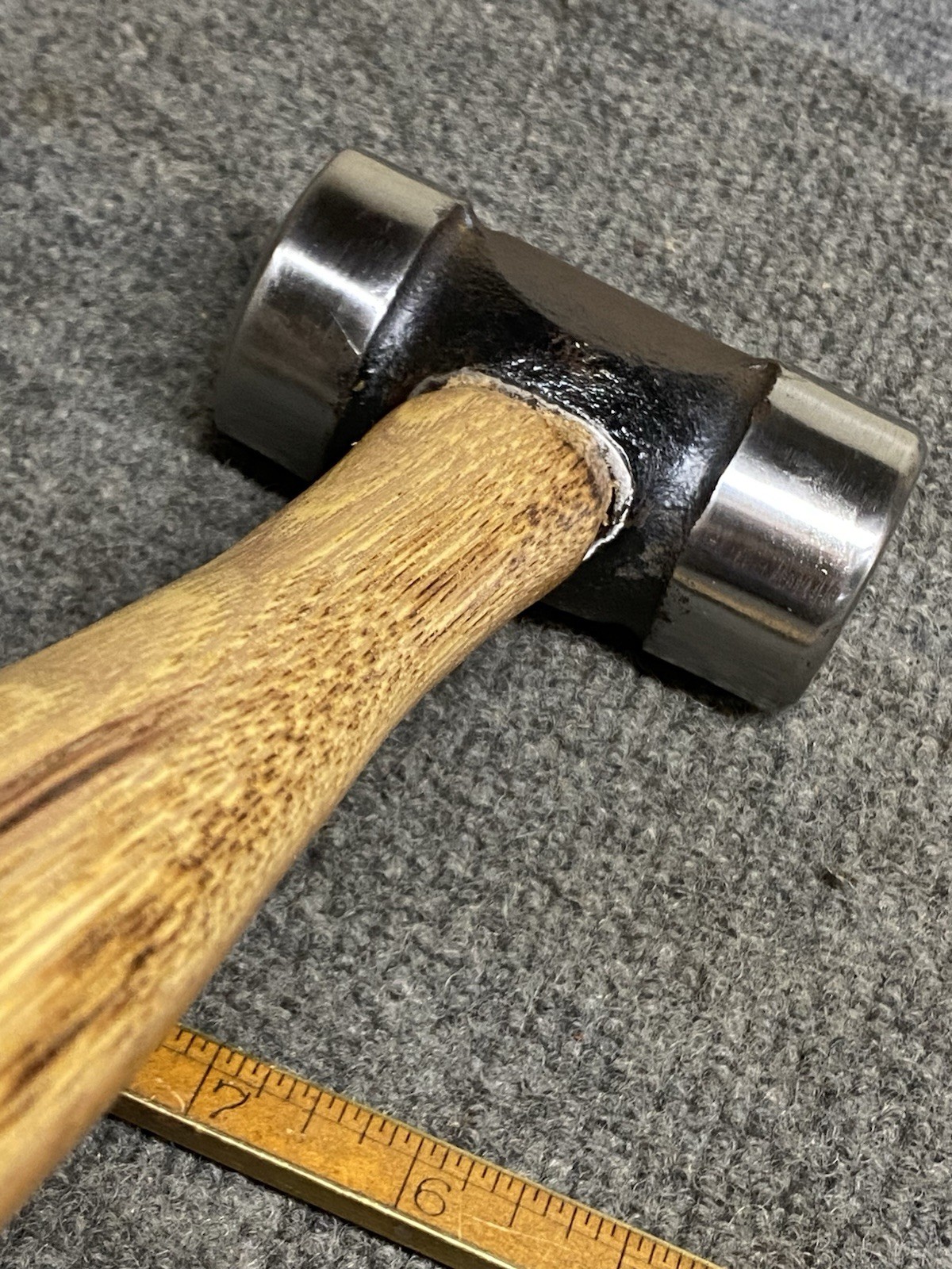 Vintage M. Klein 2 Lb Blacksmith Forging Rounding Hammer