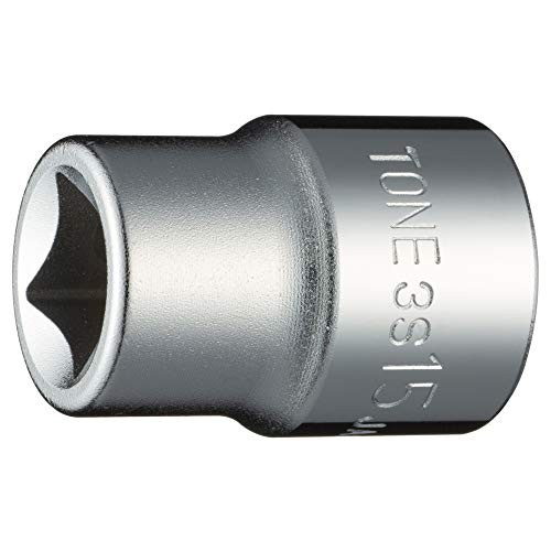 TONE Socket (Hexagonal) HP3S-15, 9.5mm Drive, 15mm Hex Size