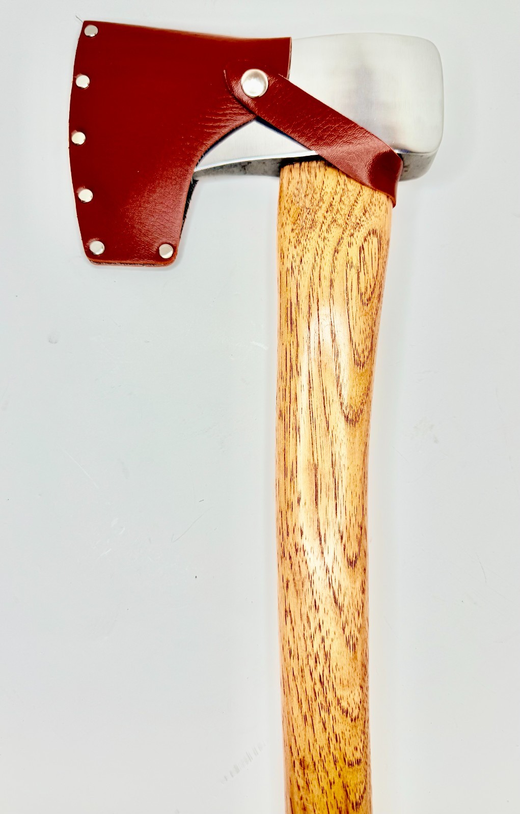 Oakwedge: Rone Creek 2.5LB Engraved American Polished Steel: Sheath